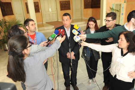 José Antonio Pujante Diekmann, portavoz del Grupo Parlamentario Mixto