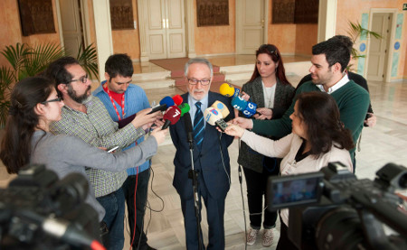 Francisco Celdrán Vidal, presidente de la Asamblea Regional de Murcia