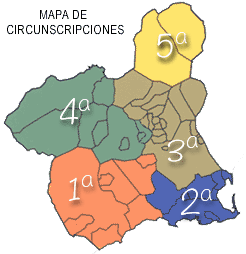Mapa de la Región