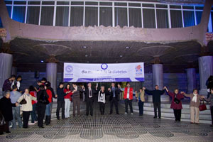 La Asamblea Regional de Murcia se ilumina en azul con motivo del Día Mundial de la Diabetes