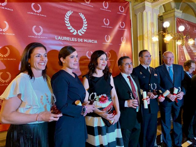 Los galardonados con los premios Laureles de Murcia