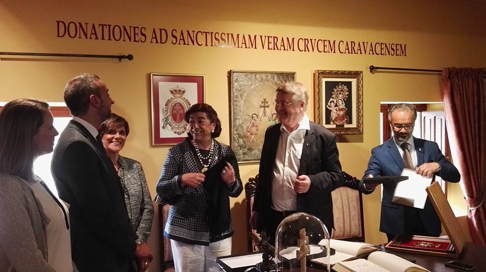 Autoridades en Fiestas Caravaca