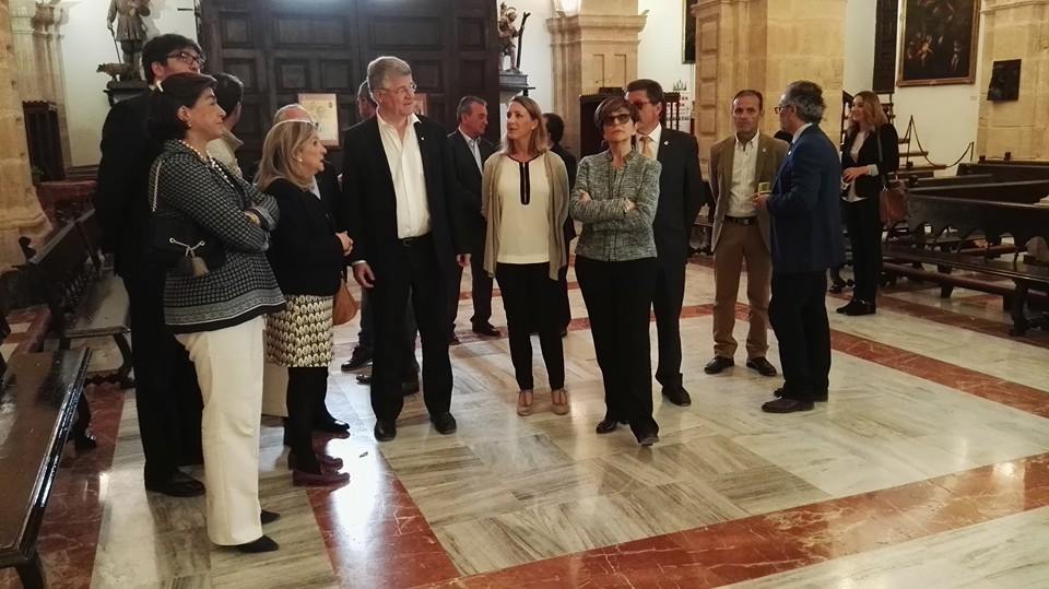 Autoridades en las Fiestas de Caravaca