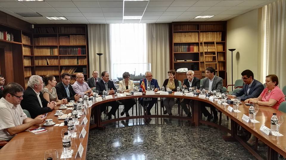 Diputados regionales visitan Navantia