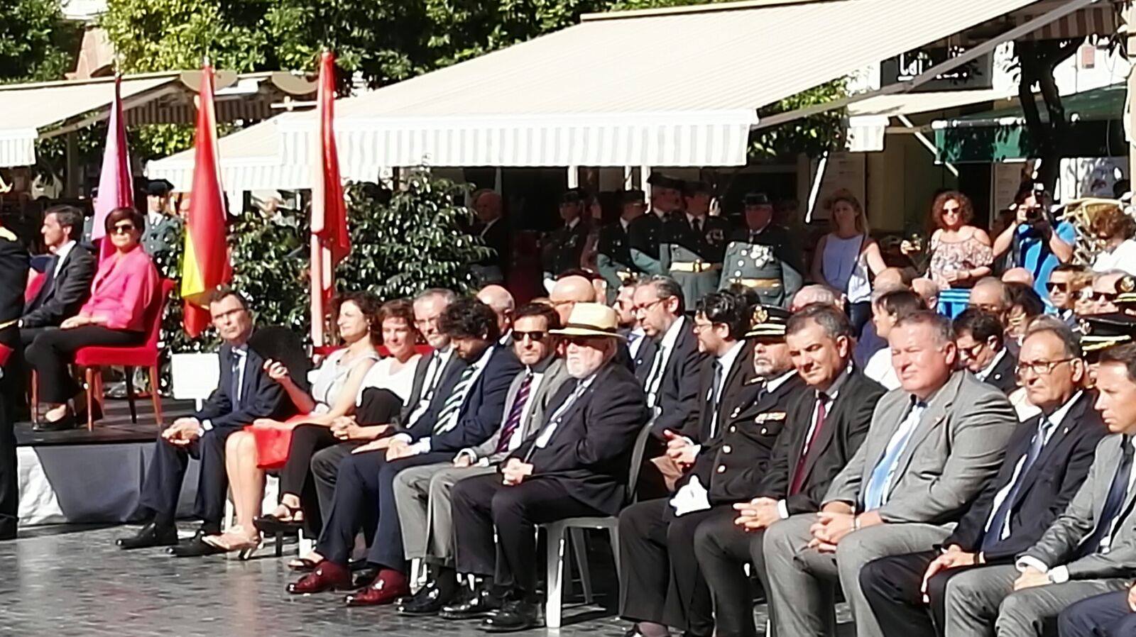 La presidenta y diputados regionales participan en los actos en honor a la Patrona de la Guardia Civil
