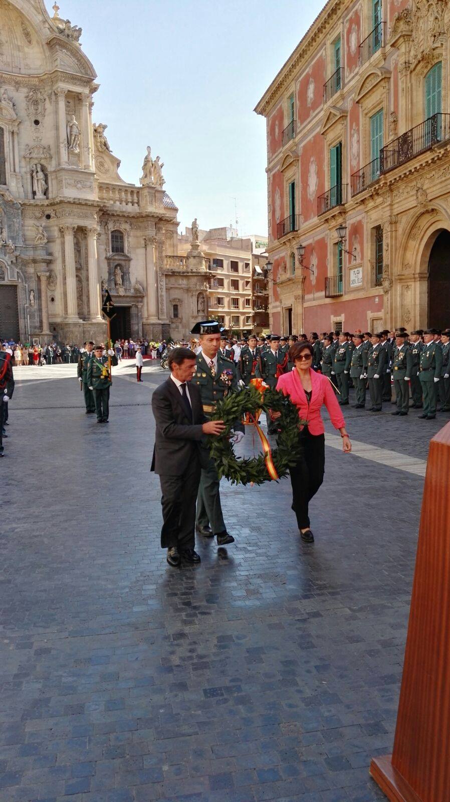 La presidenta y diputados regionales participan en los actos en honor a la Patrona de la Guardia Civil
