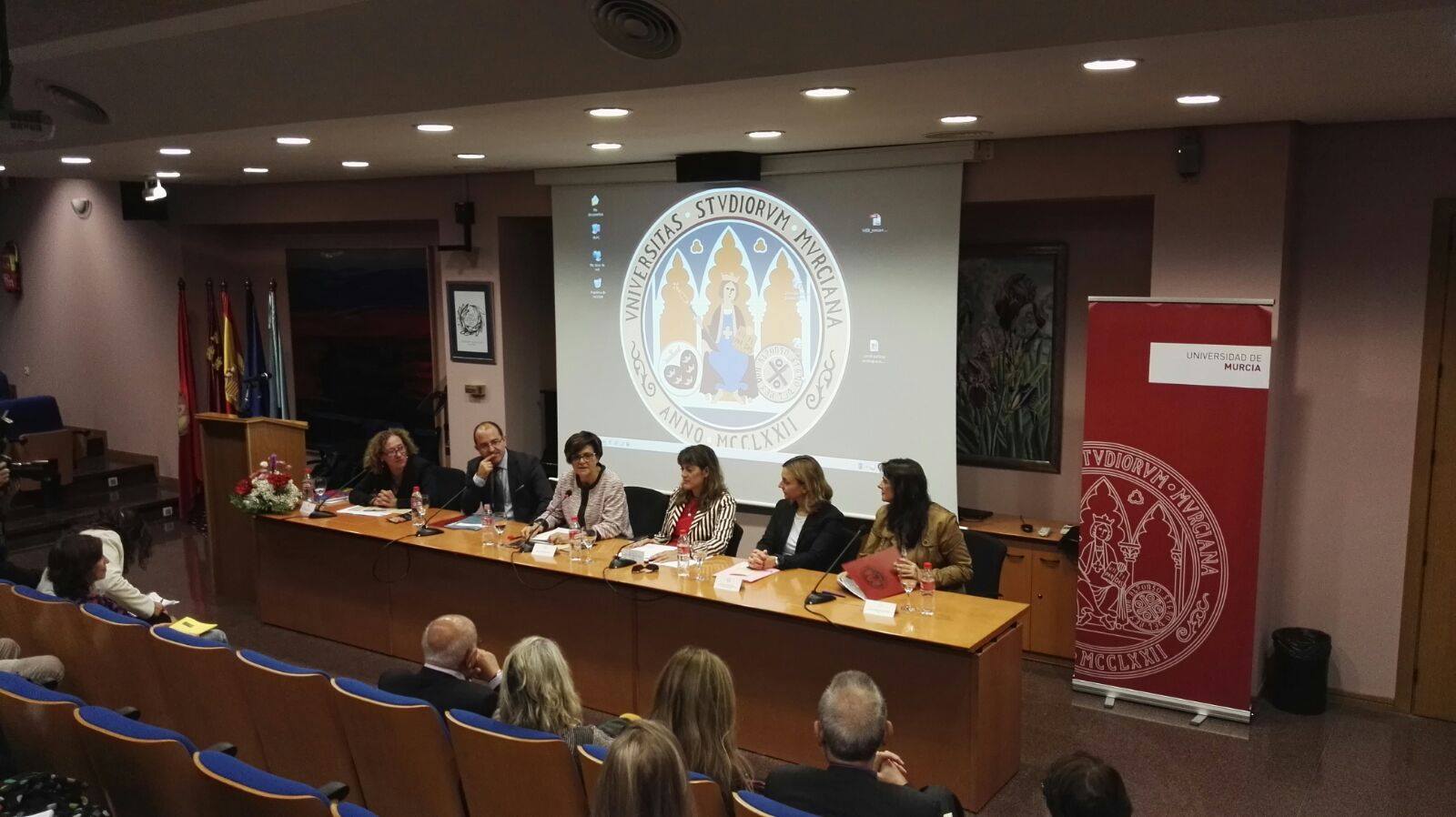 La presidenta de la Asamblea Regional ha inaugurado el IX Congreso Internacional de la Asociación Universitaria de Estudios de Mujeres, Audem