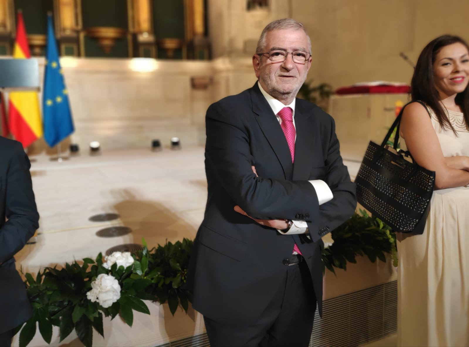 Alberto Castillo, en la toma de posesión de López Miras