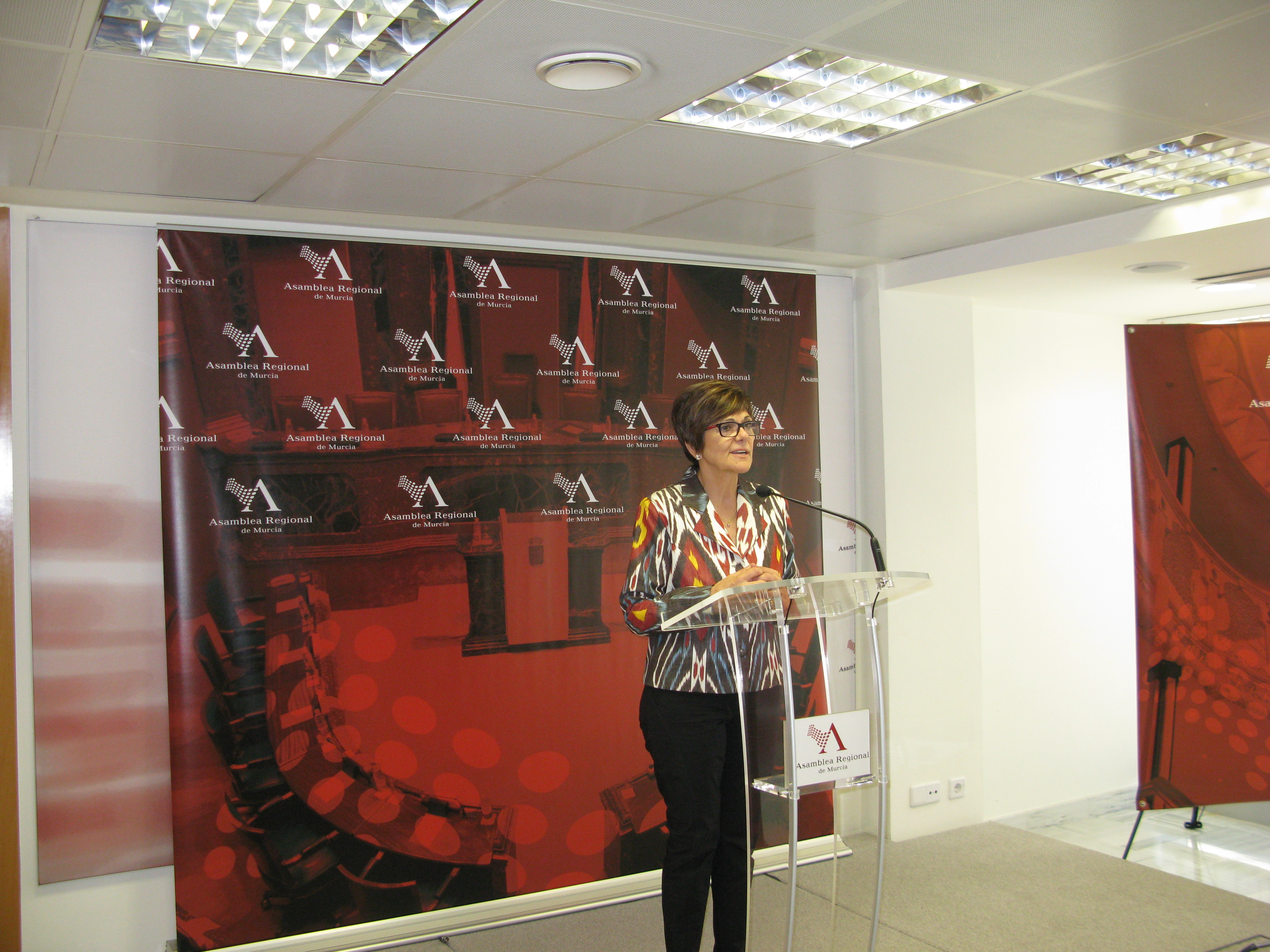 Rosa Peñalver Pérez, presidenta de la Asamblea Regional de Murcia