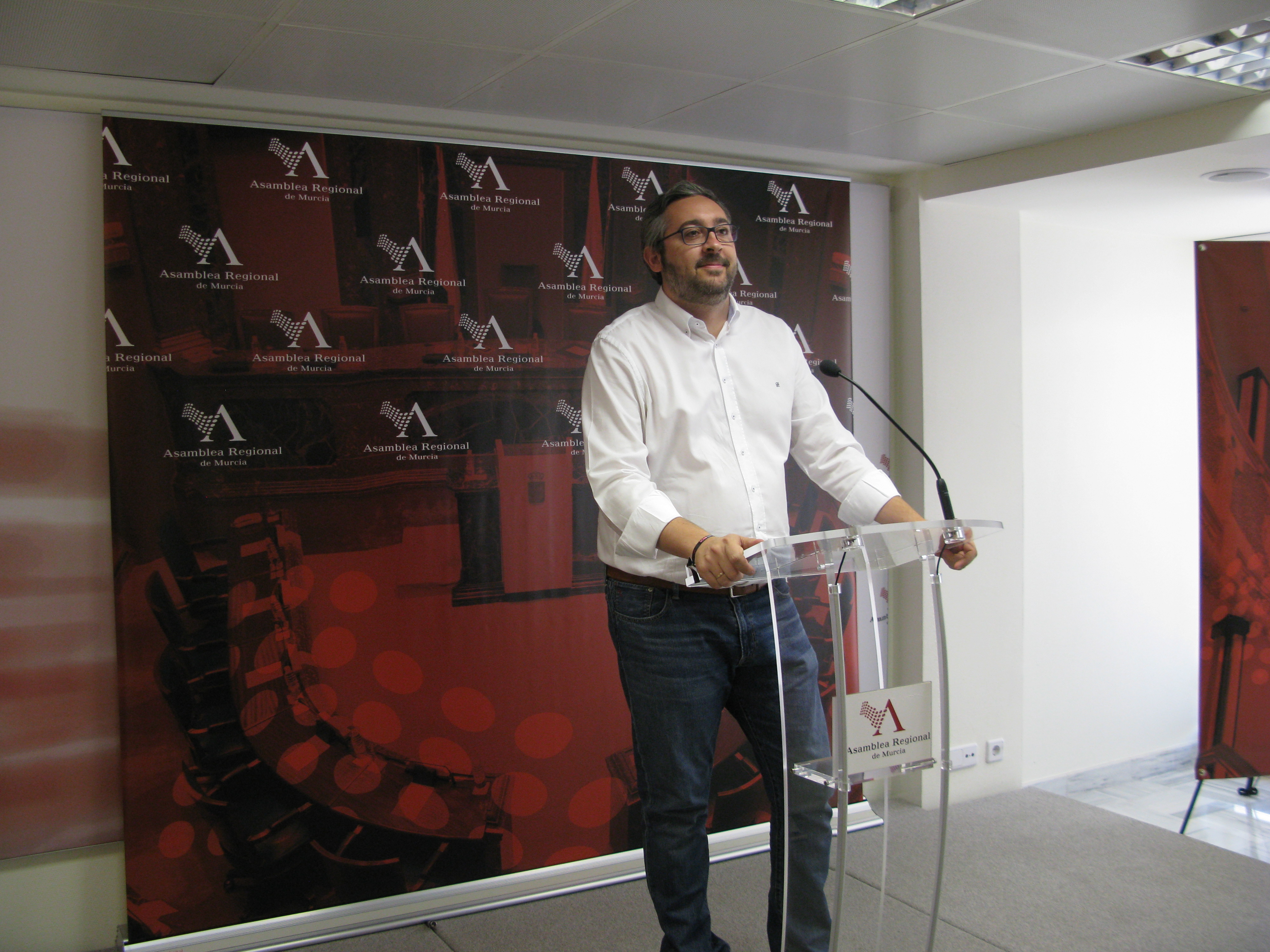 Víctor Manuel Martínez Muñoz, portavoz del Grupo Parlamentario Popular