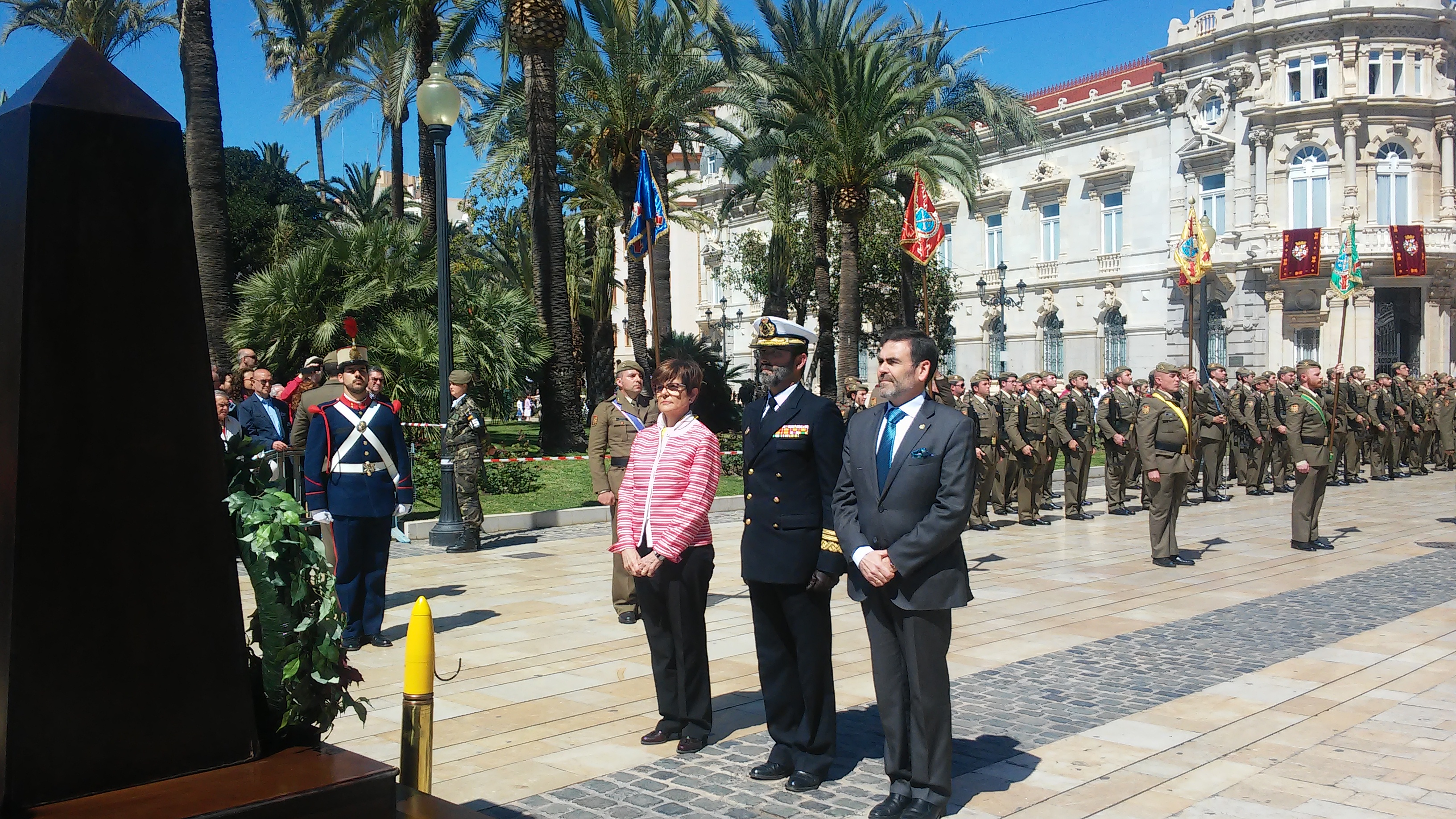 La presidenta de la Asamblea Regional ha participado en el acto homenaje a Cervantes