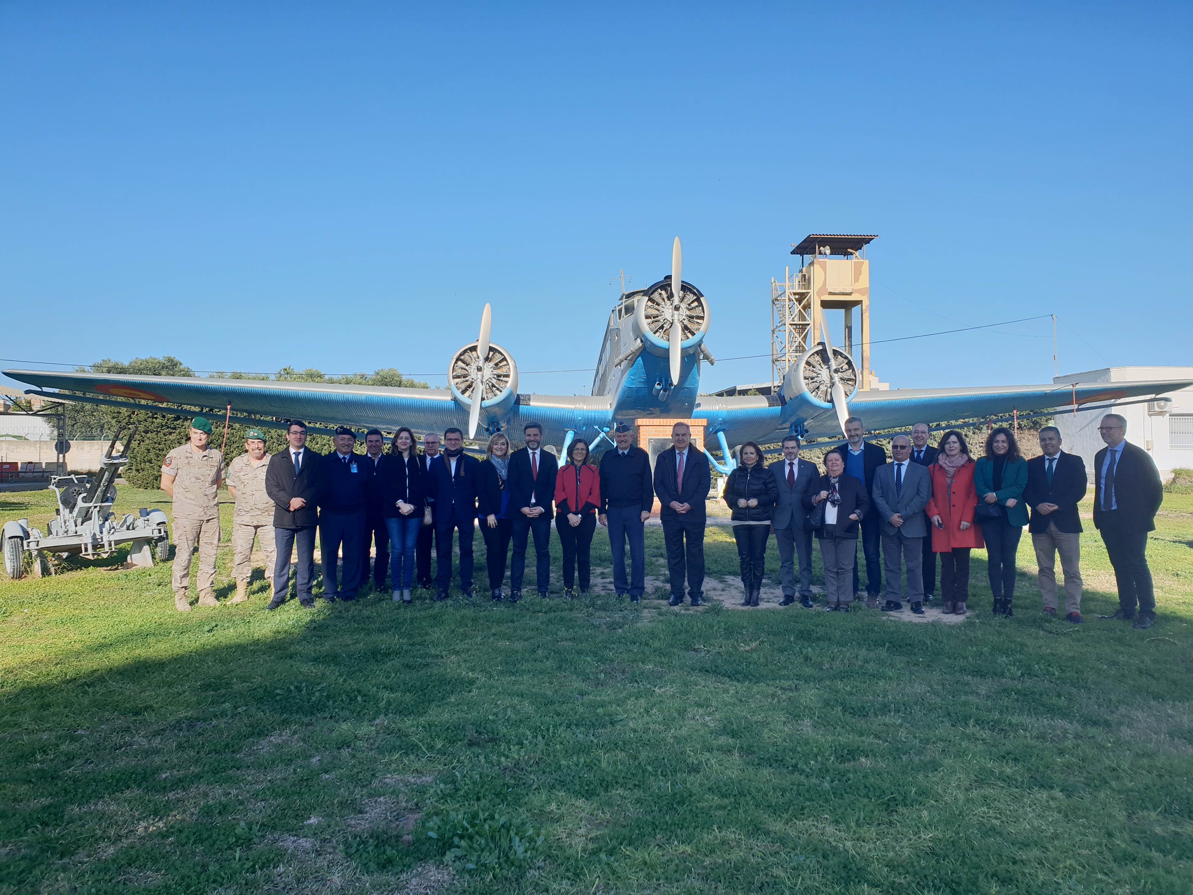 Visita a la Base Aérea de Alcantarilla
