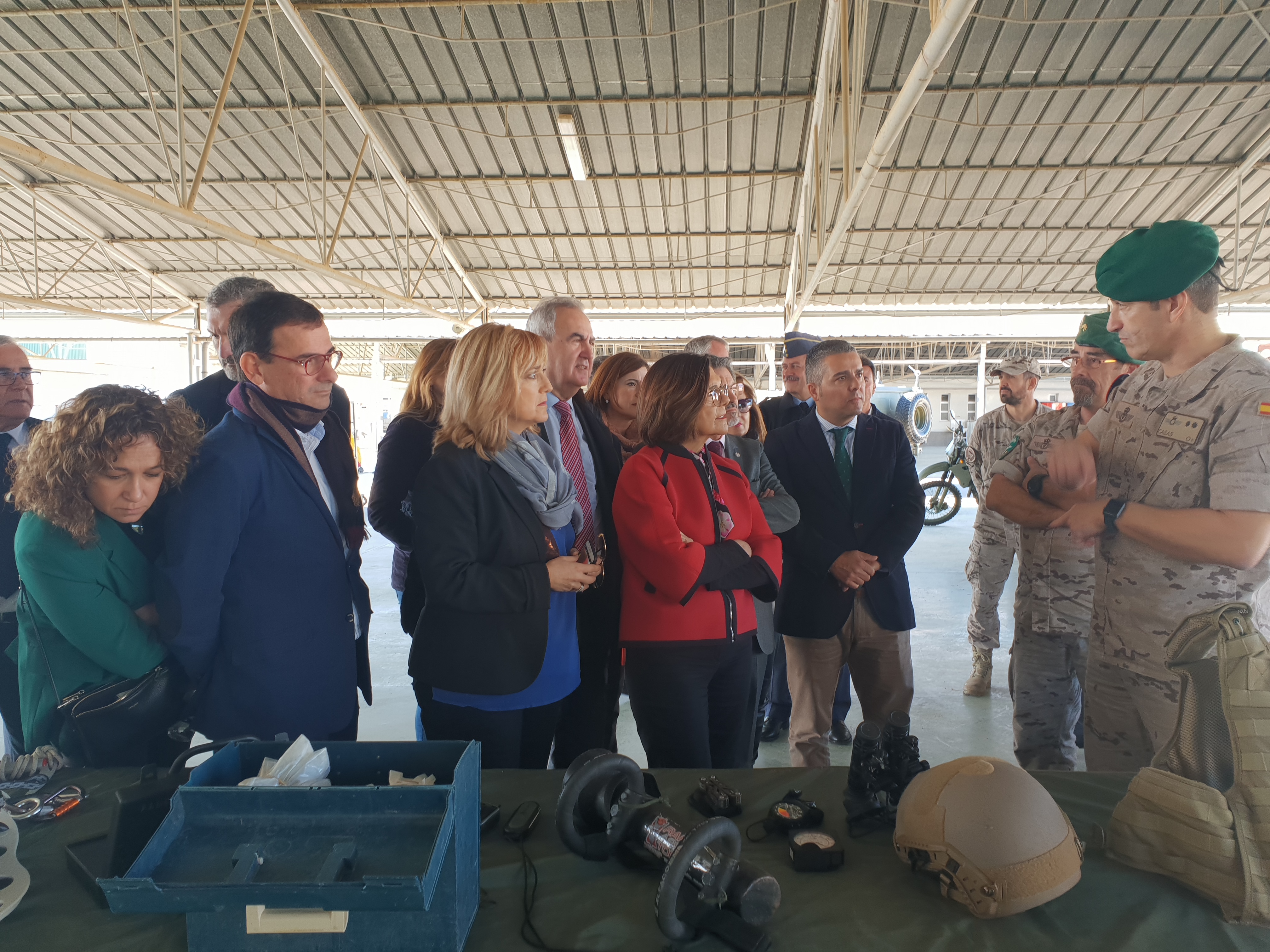 Visita a la Base Aérea de Alcantarilla