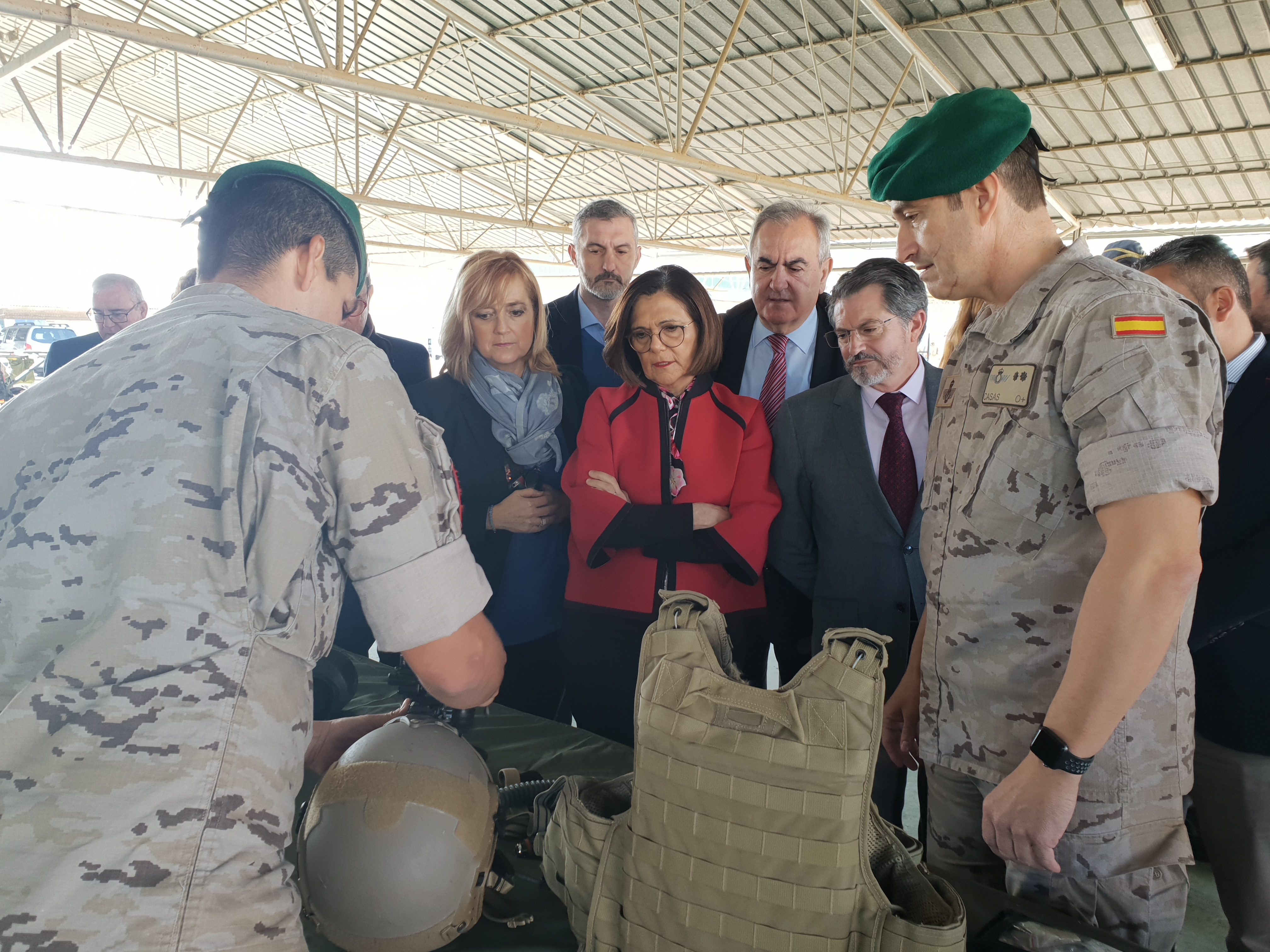 Visita a la Base Aérea de Alcantarilla