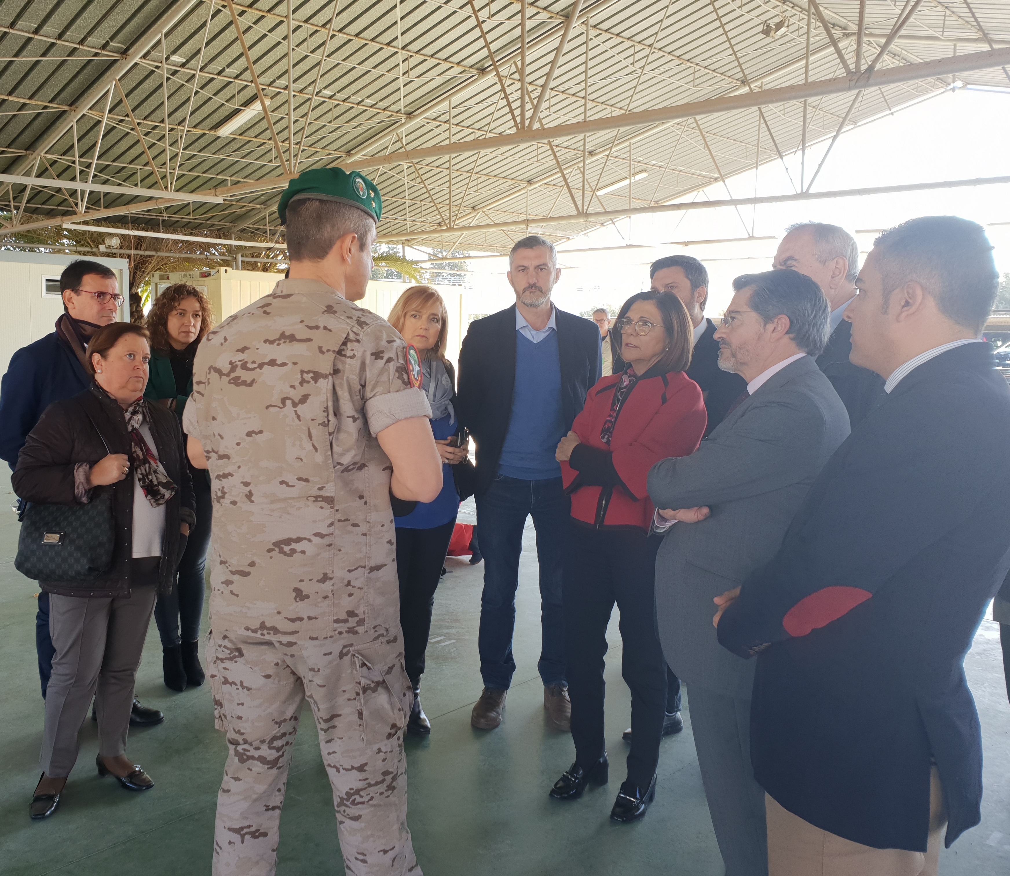 Visita a la Base Aérea de Alcantarilla
