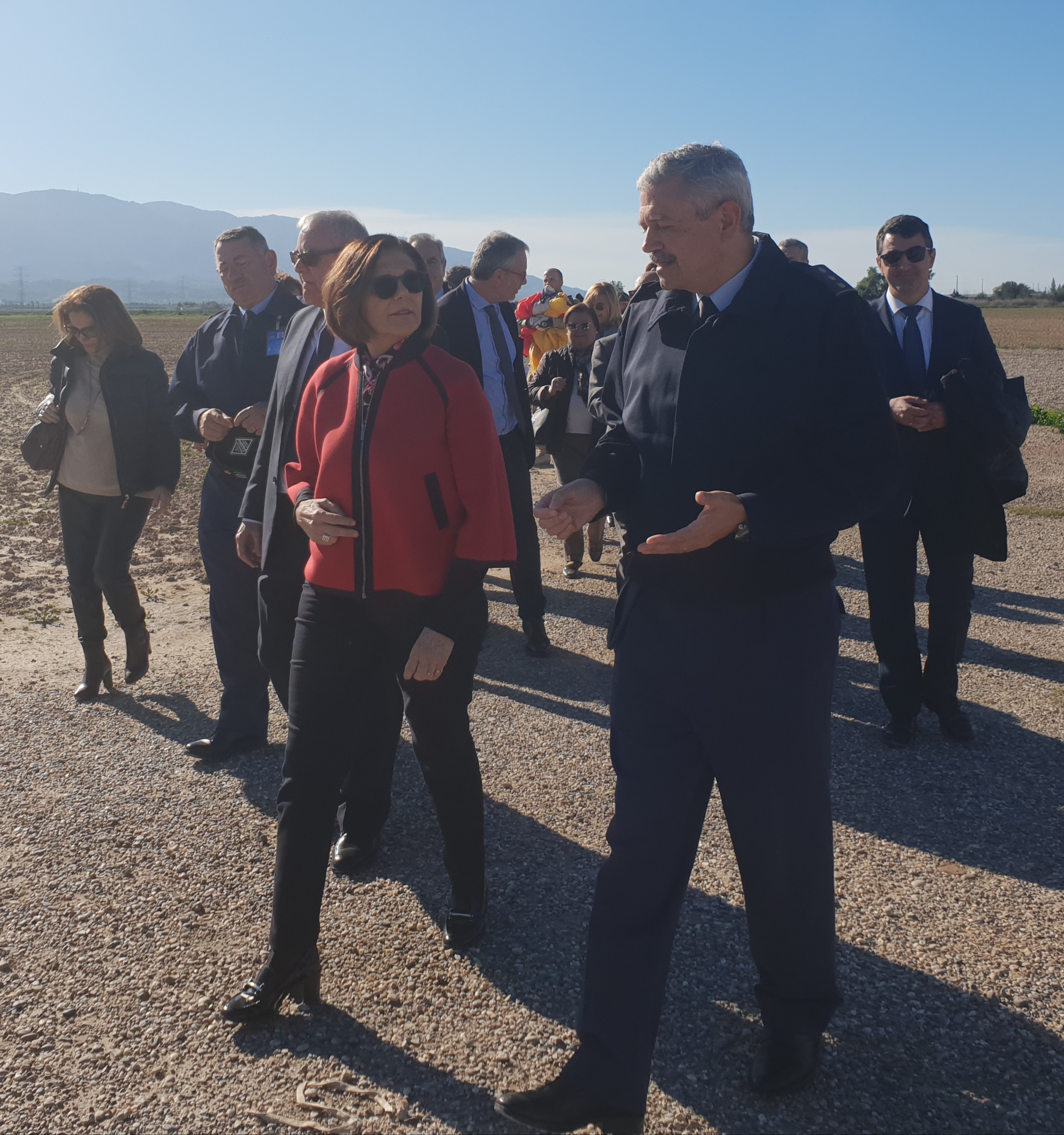 Visita a la Base Aérea de Alcantarilla