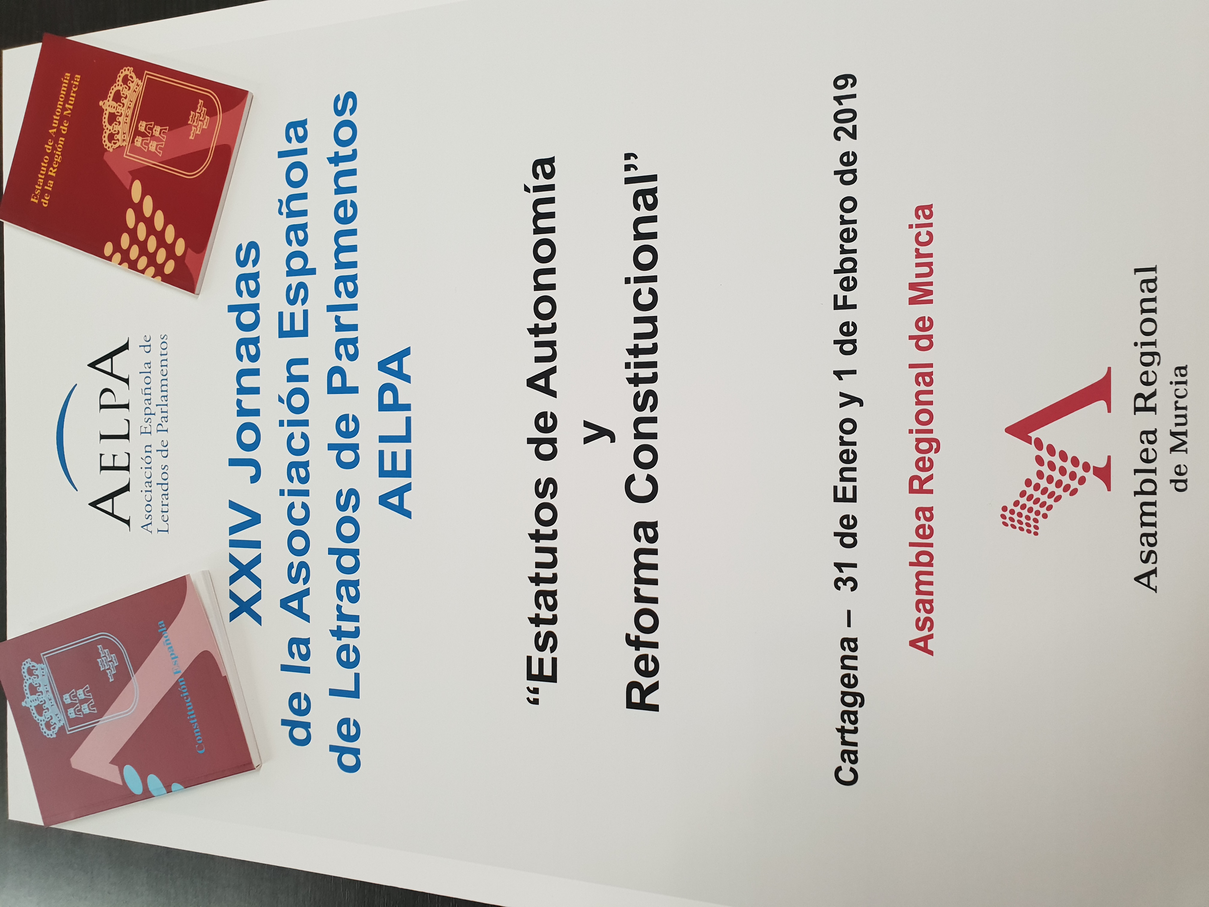 XXIV Jornadas de la Asociación Española de Letrados de Parlamentos, AELPA, en la Asamblea Regional