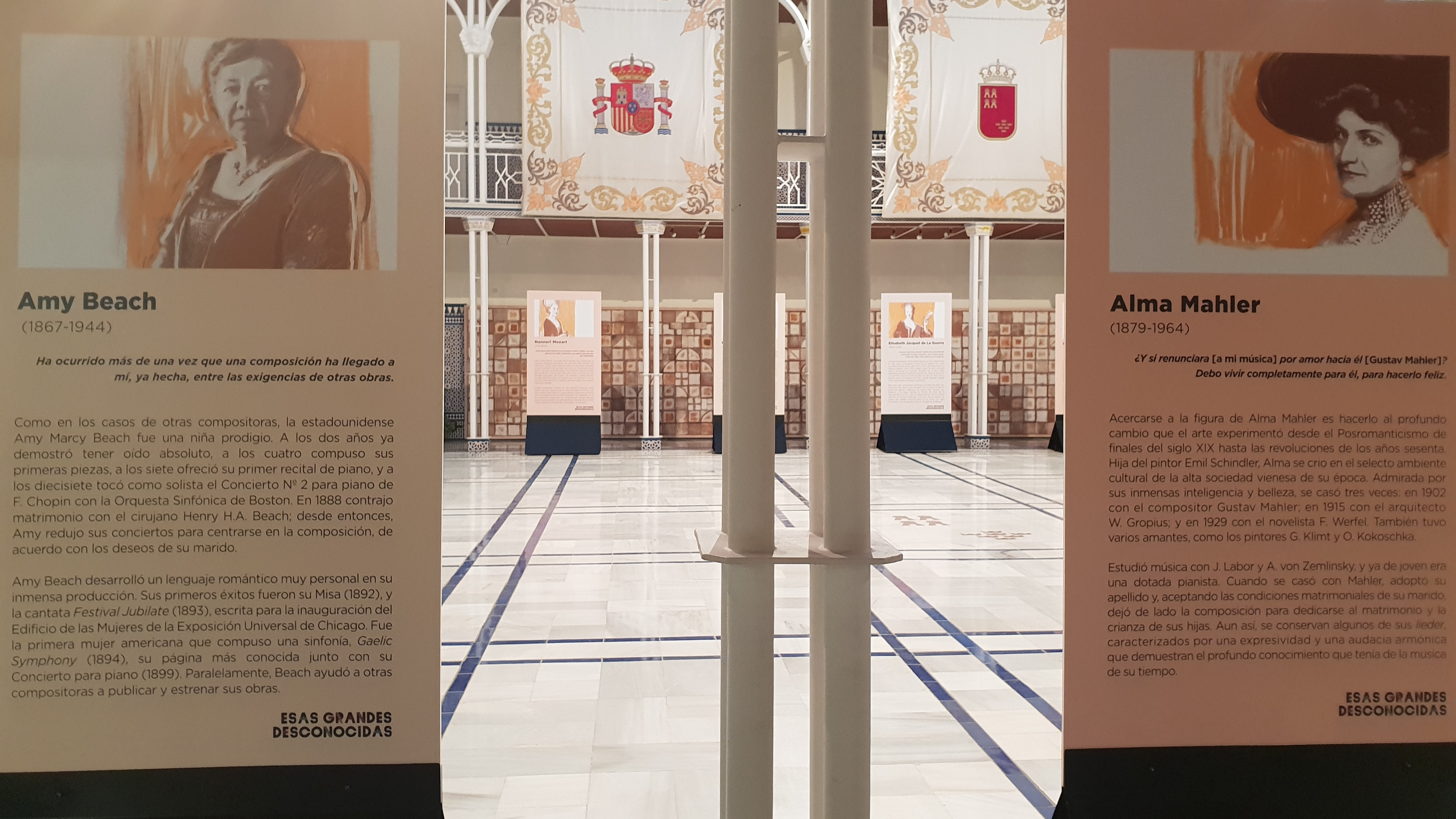 Inauguración de la exposición 'Esas grandes desconocidas'