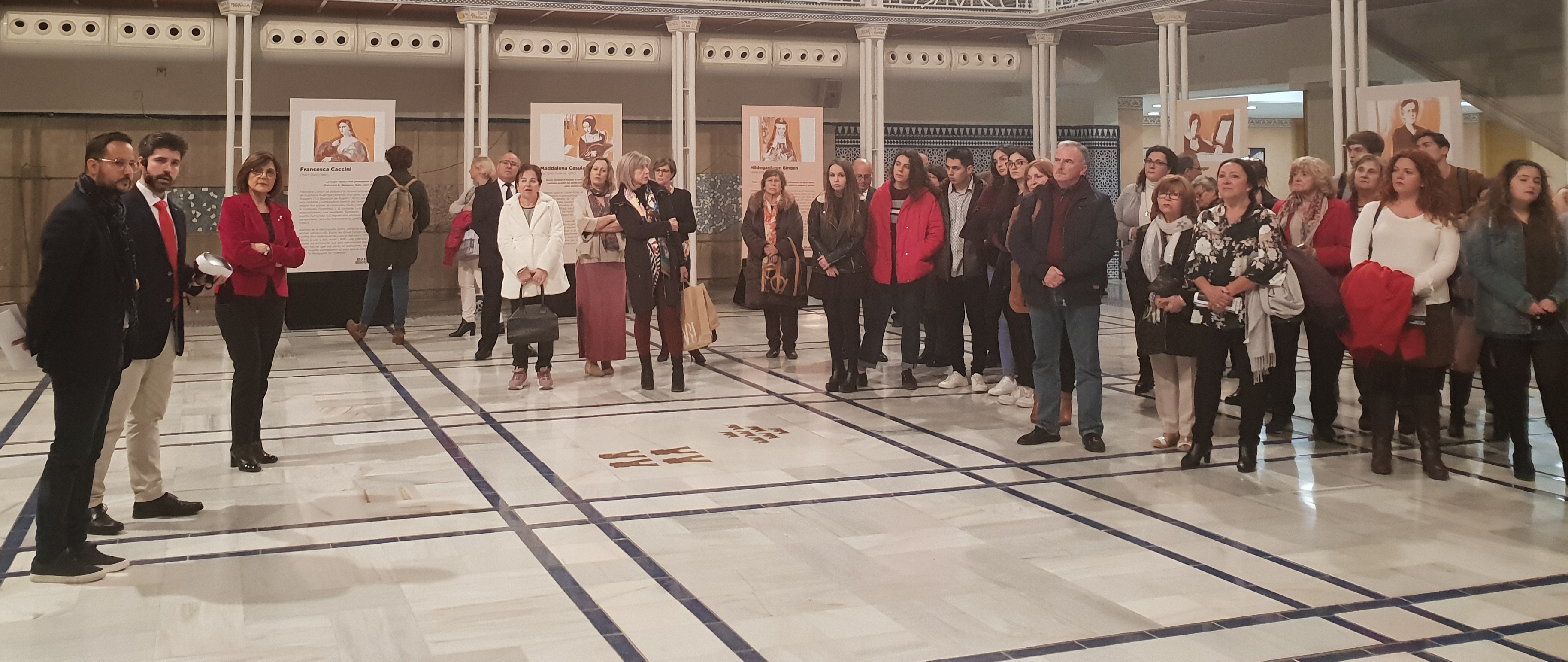 Inauguración de la exposición 'Esas grandes desconocidas'