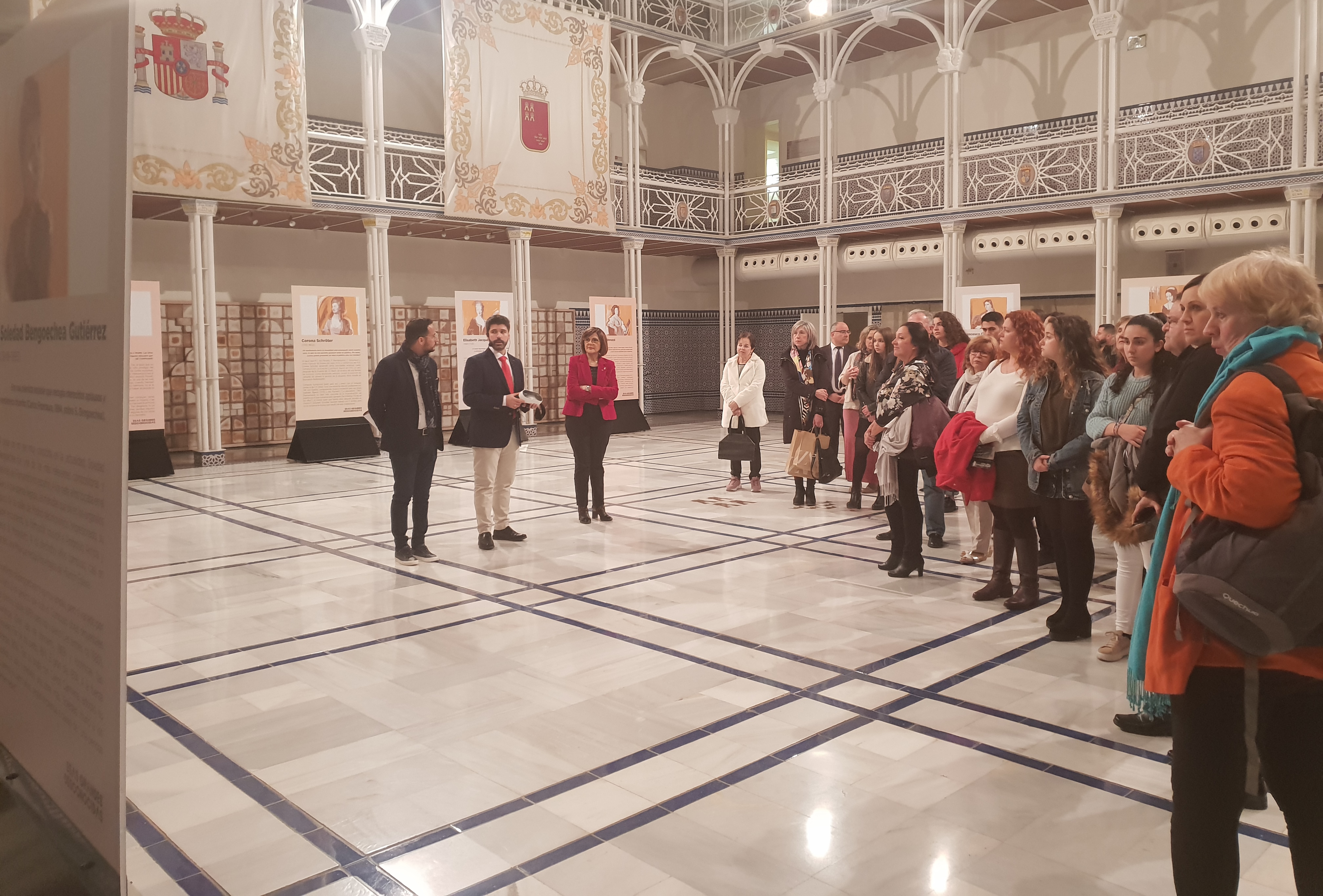 Inauguración de la exposición 'Esas grandes desconocidas'