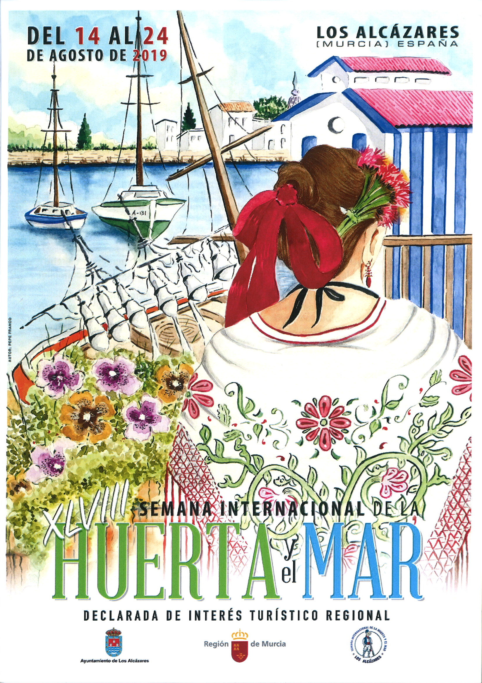 Cartel anunciador de la XLVIII Semana Internacional de la Huerta y el Mar