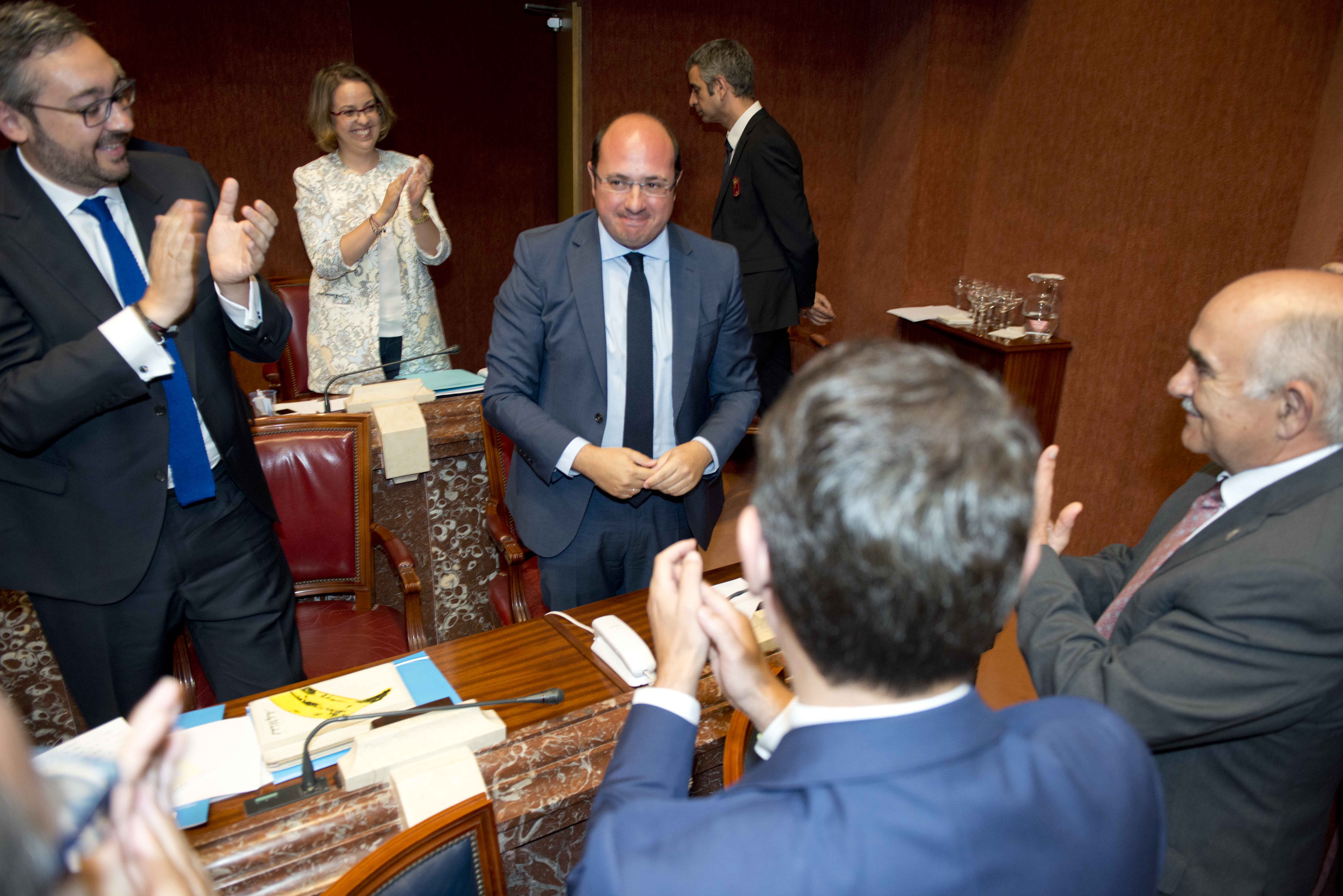 Pedro Antonio Sánchez, presidente electo de la Comunidad Autónoma de Murcia