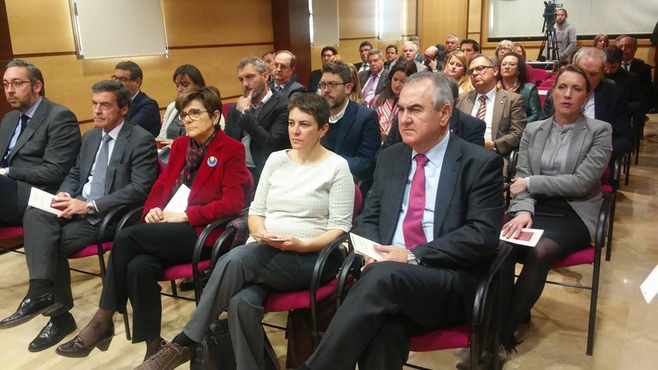 La presidenta de la Asamblea Regional, Rosa Peñalver, y los portavoces de los Grupos Parlamentarios en el Consejo Jurídico