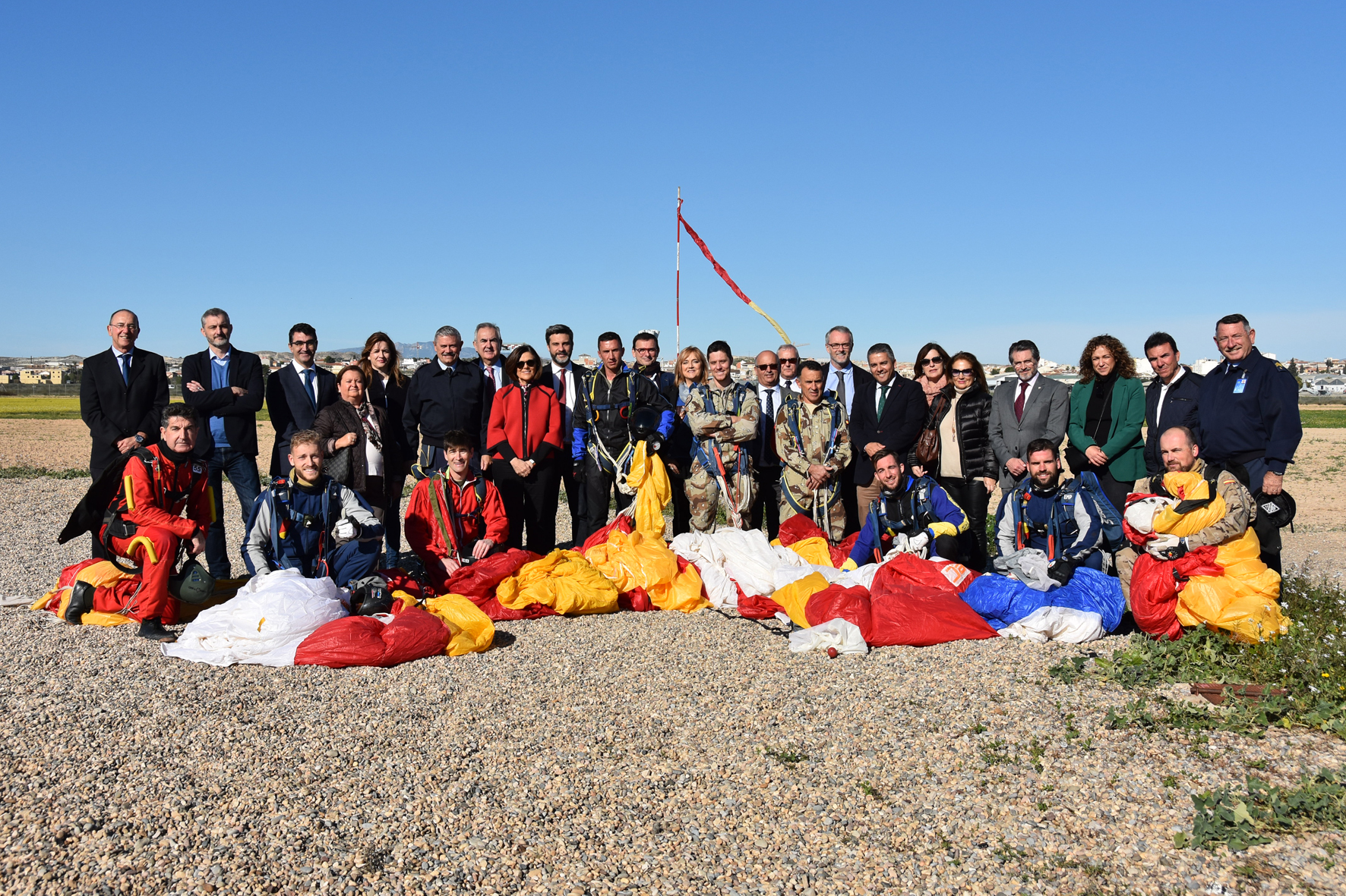 Visita a la Base Aérea de Alcantarilla