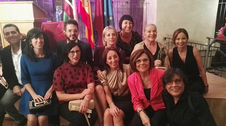 La presidenta de la Asamblea Regional, Rosa Peñalver, clausura el acto de investidura de Maestra del Vino 2018 a Concha Cuetos