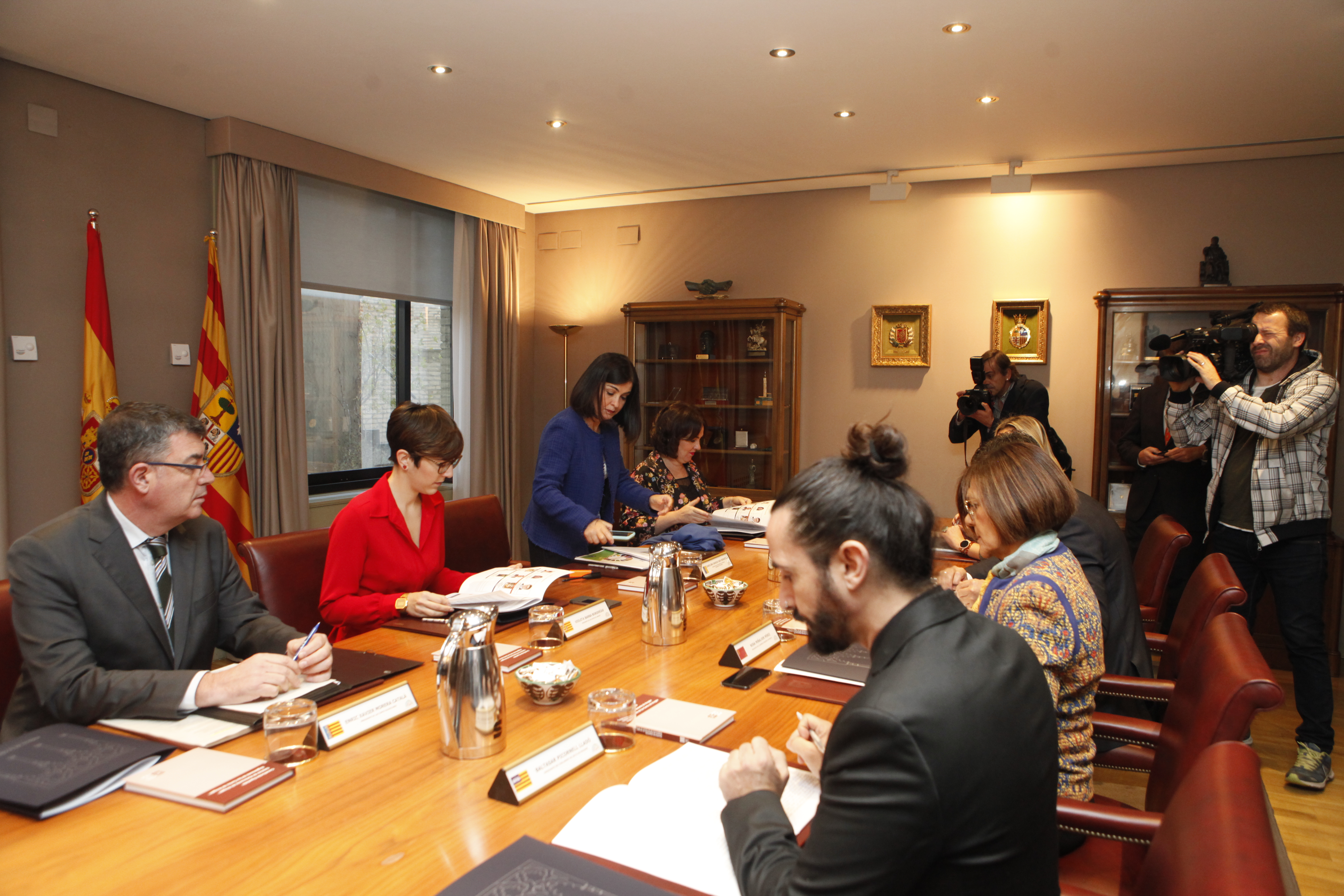 La presidenta de la Asamblea Regional, Rosa Peñalver, ha participado en el plenario de la COPREPA, en Zaragoza