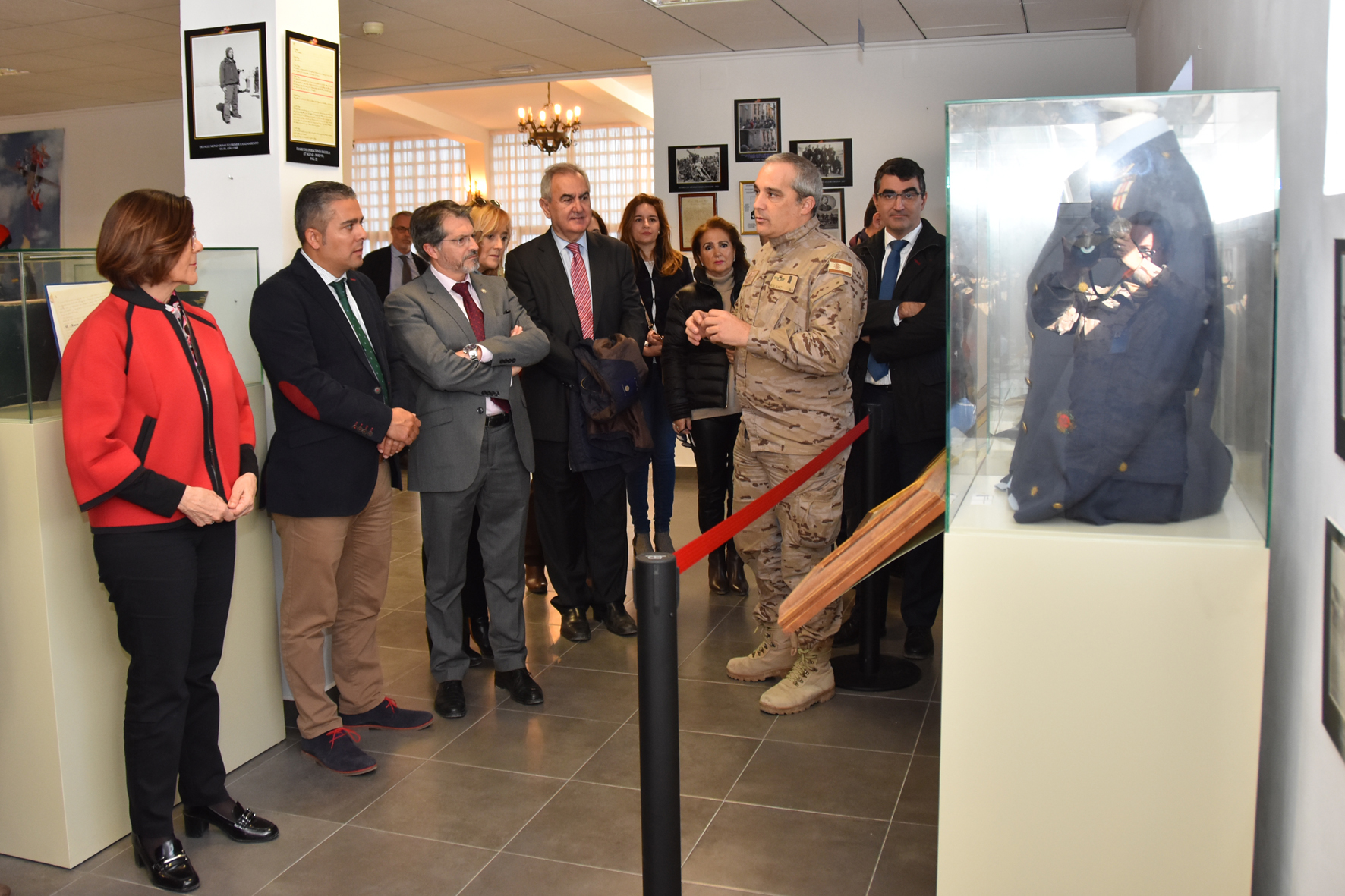 Visita a la Base Aérea de Alcantarilla