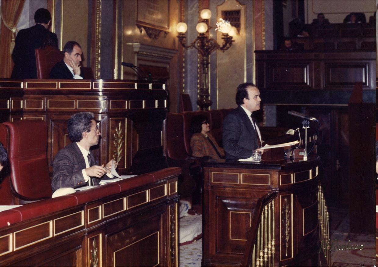 José Plana ha sido ponente en tres ocasiones en el Congreso de los Diputados de otras tantas reformas del Estatuto