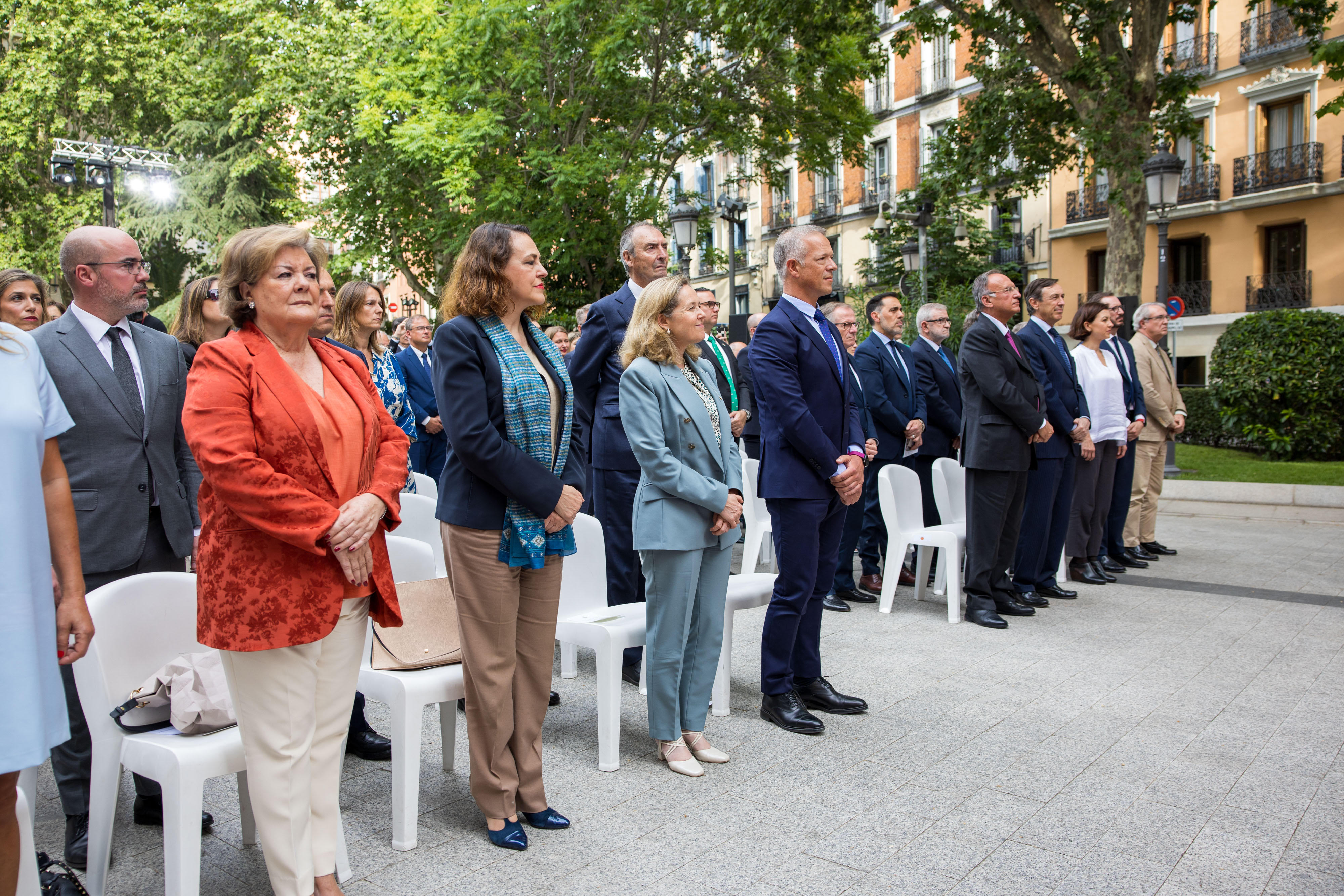 El presidente de la Asamblea Regional asiste al acto del Senado con motivo del Día de Europa