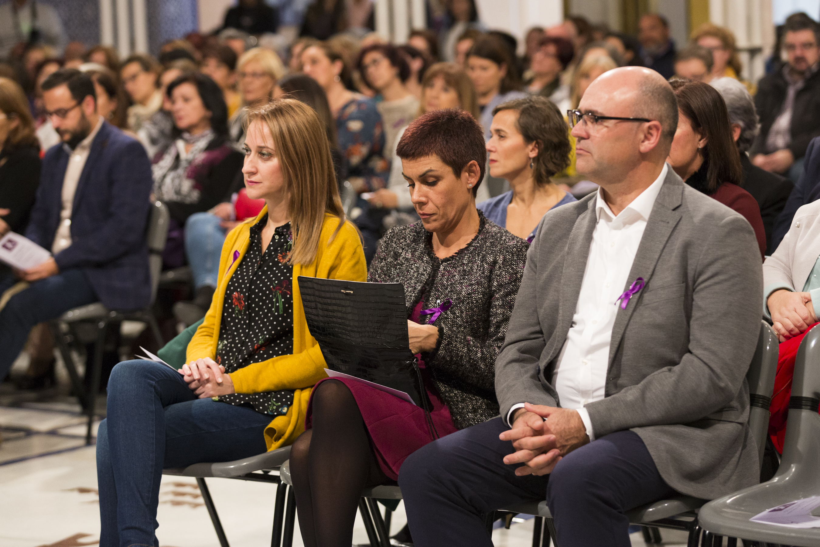 Acto homenaje a las víctimas de violencia de género