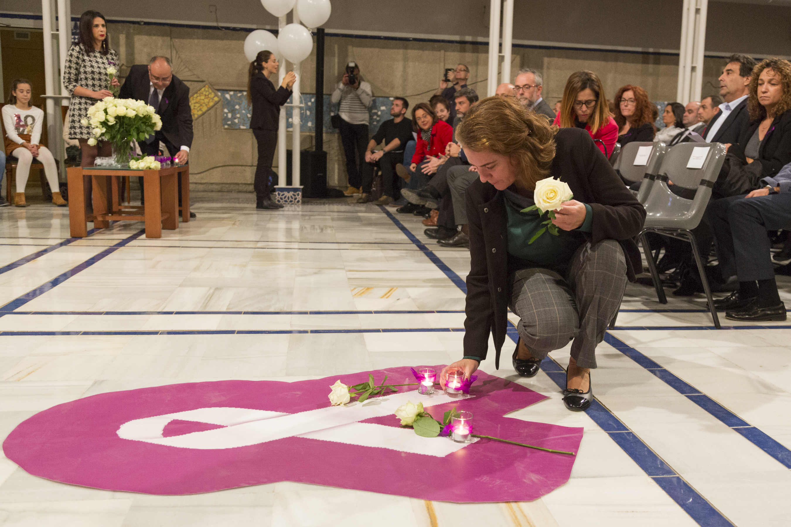 Acto homenaje a las víctimas de violencia de género