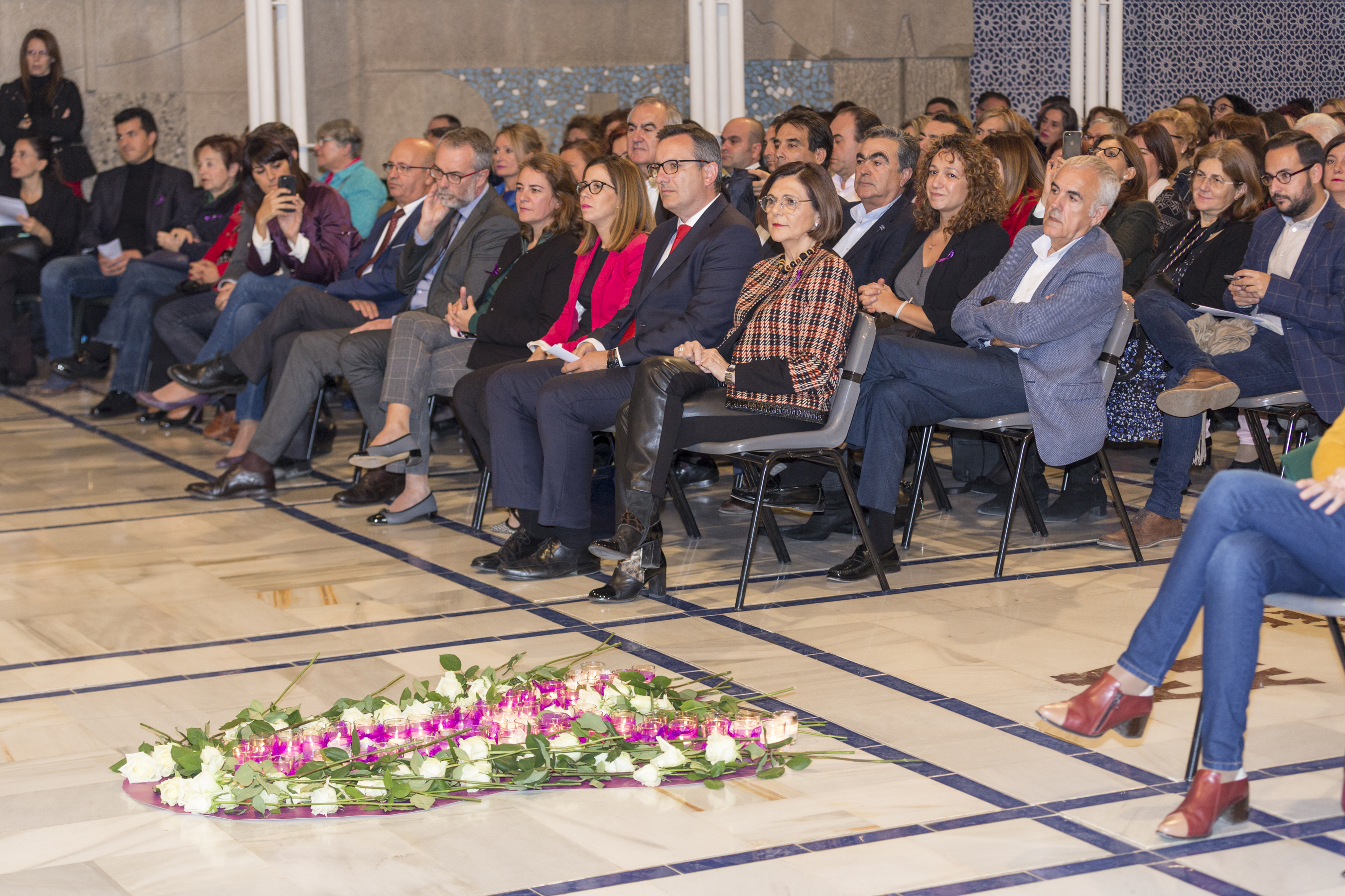 Acto homenaje a las víctimas de violencia de género