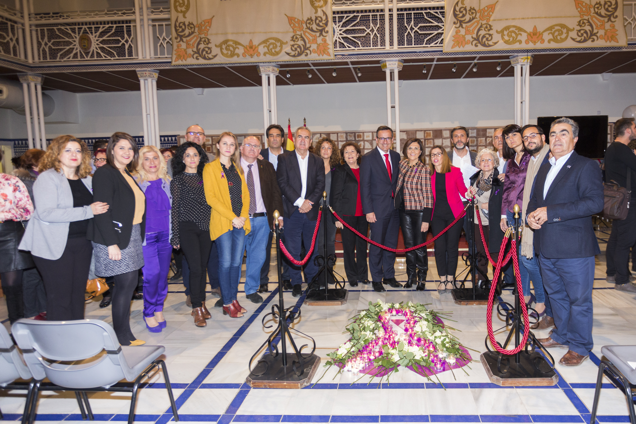 Acto homenaje a las víctimas de violencia de género