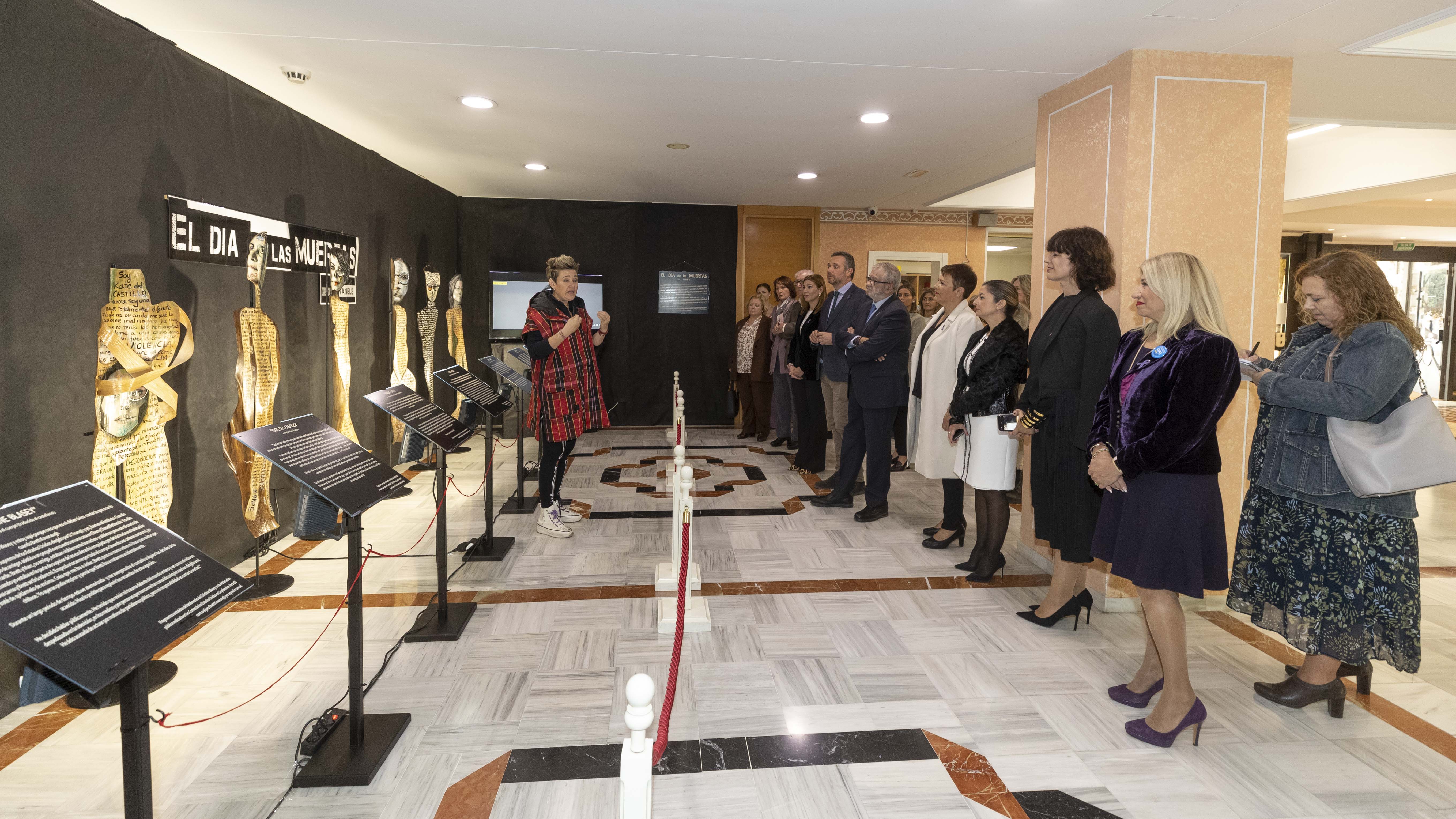 El Día de las Muertas, exposición que acompaña al acto del 25N
