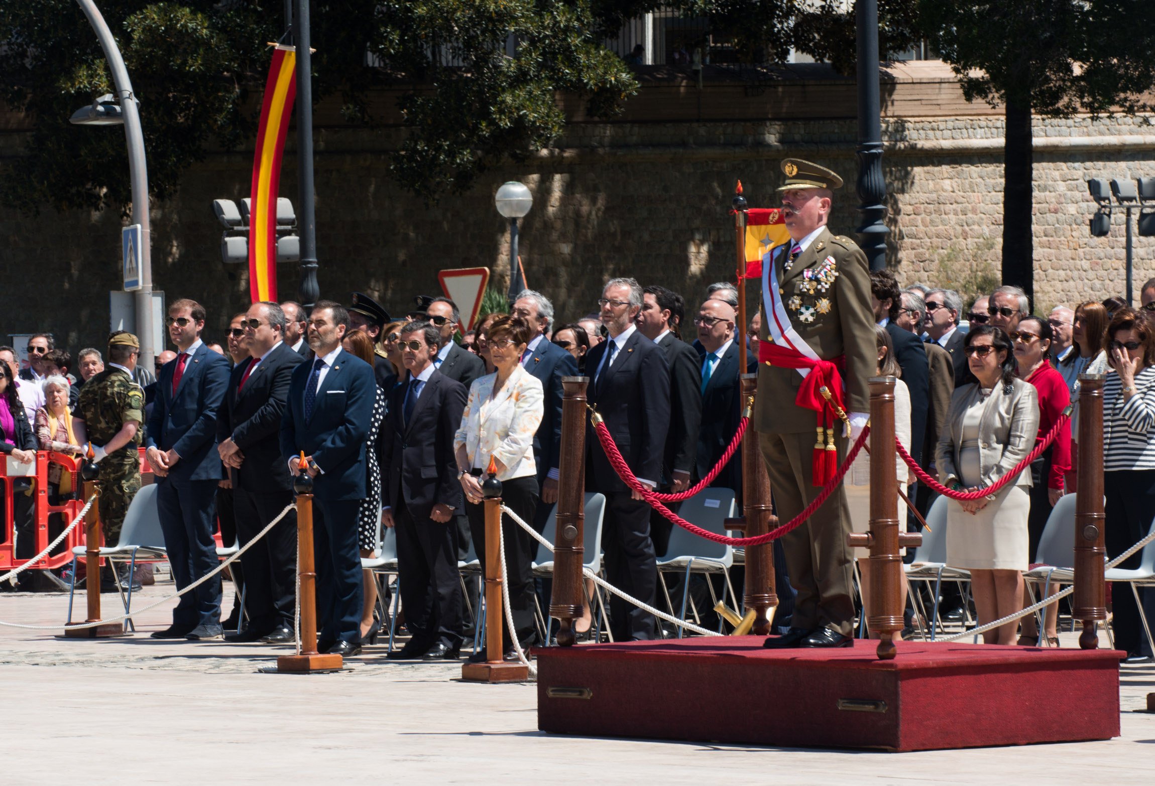 Rosa Peñalver ha participado en el acto conmemorativo en honor a los héroes del Dos de Mayo de 1808