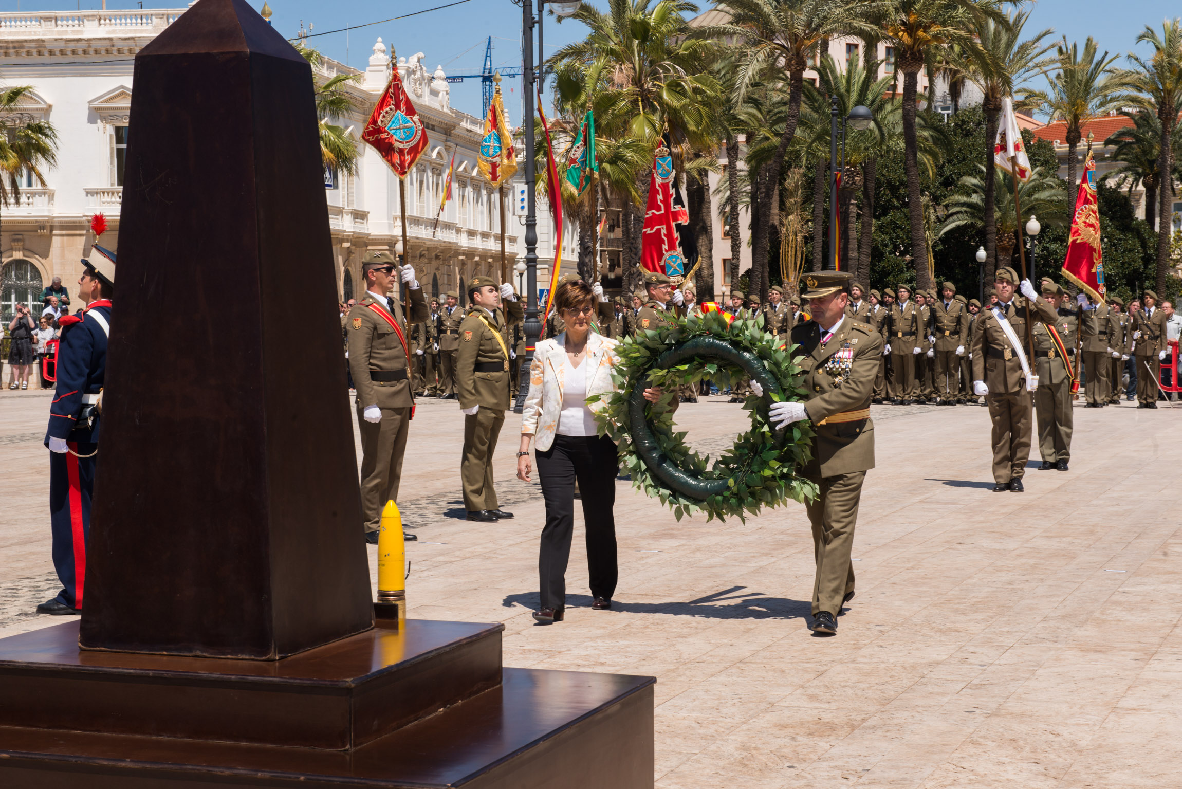 Rosa Peñalver ha participado en el acto conmemorativo en honor a los héroes del Dos de Mayo de 1808