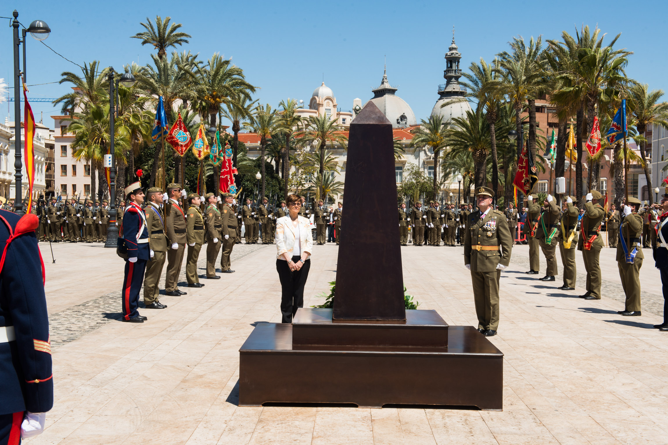 Rosa Peñalver ha participado en el acto conmemorativo en honor a los héroes del Dos de Mayo de 1808