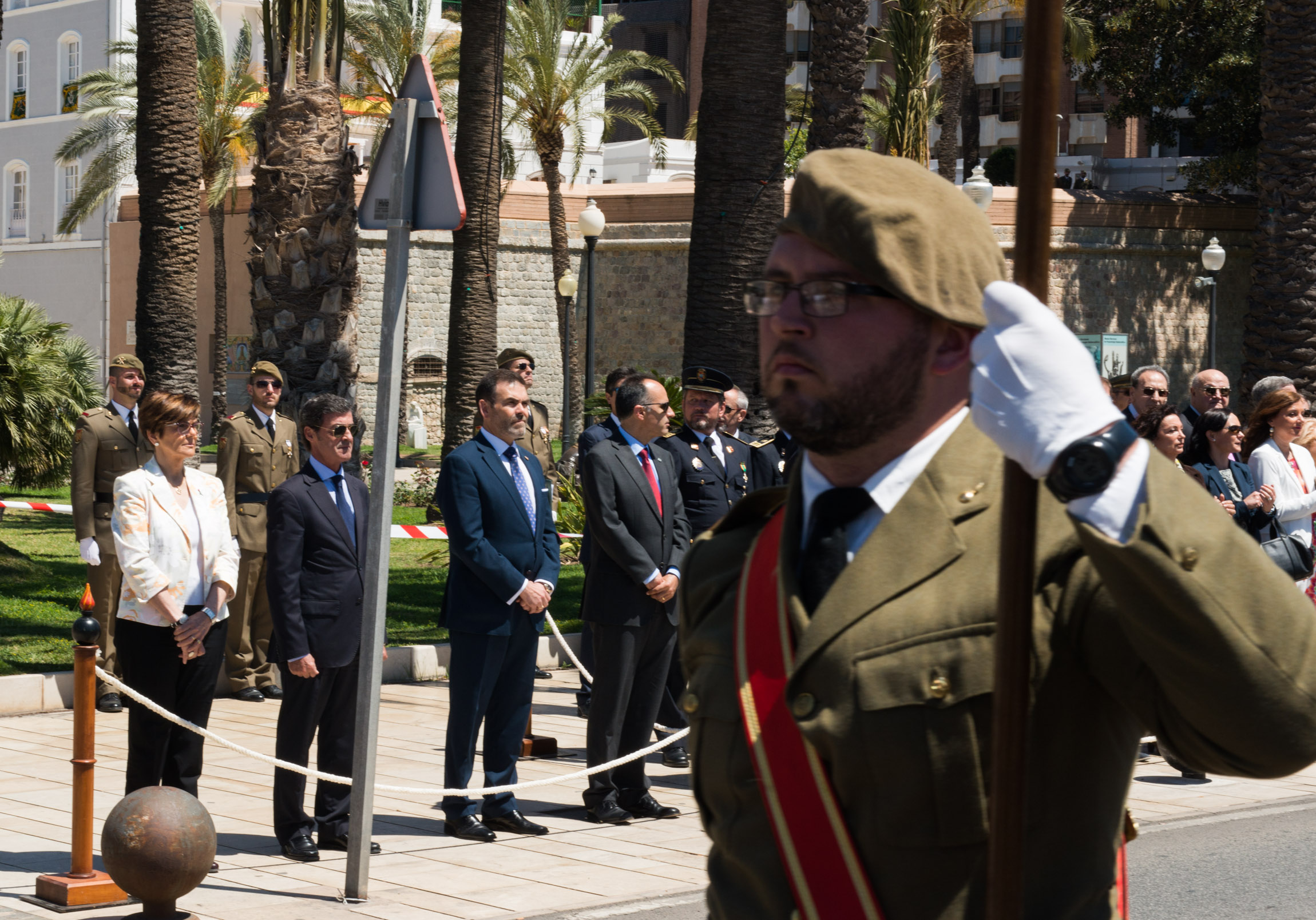 Rosa Peñalver ha participado en el acto conmemorativo en honor a los héroes del Dos de Mayo de 1808