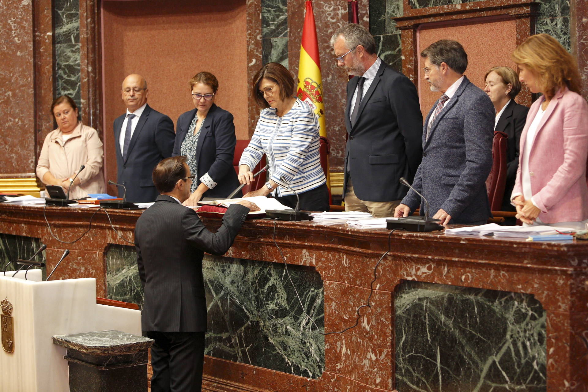 Toma de posesión de Víctor Manuel López Abenza