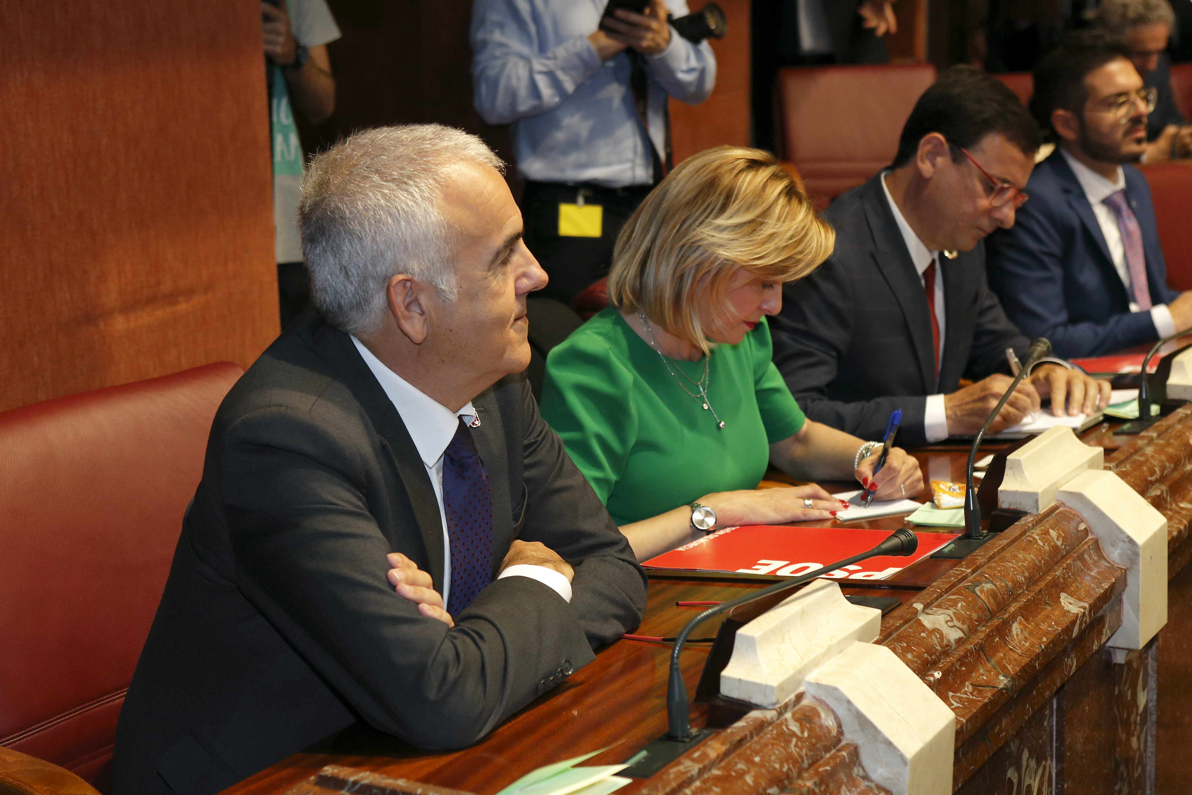 El Grupo Socialista propuso como candidato a la Presidencia de la Asamblea a Alfonso Martínez Baños