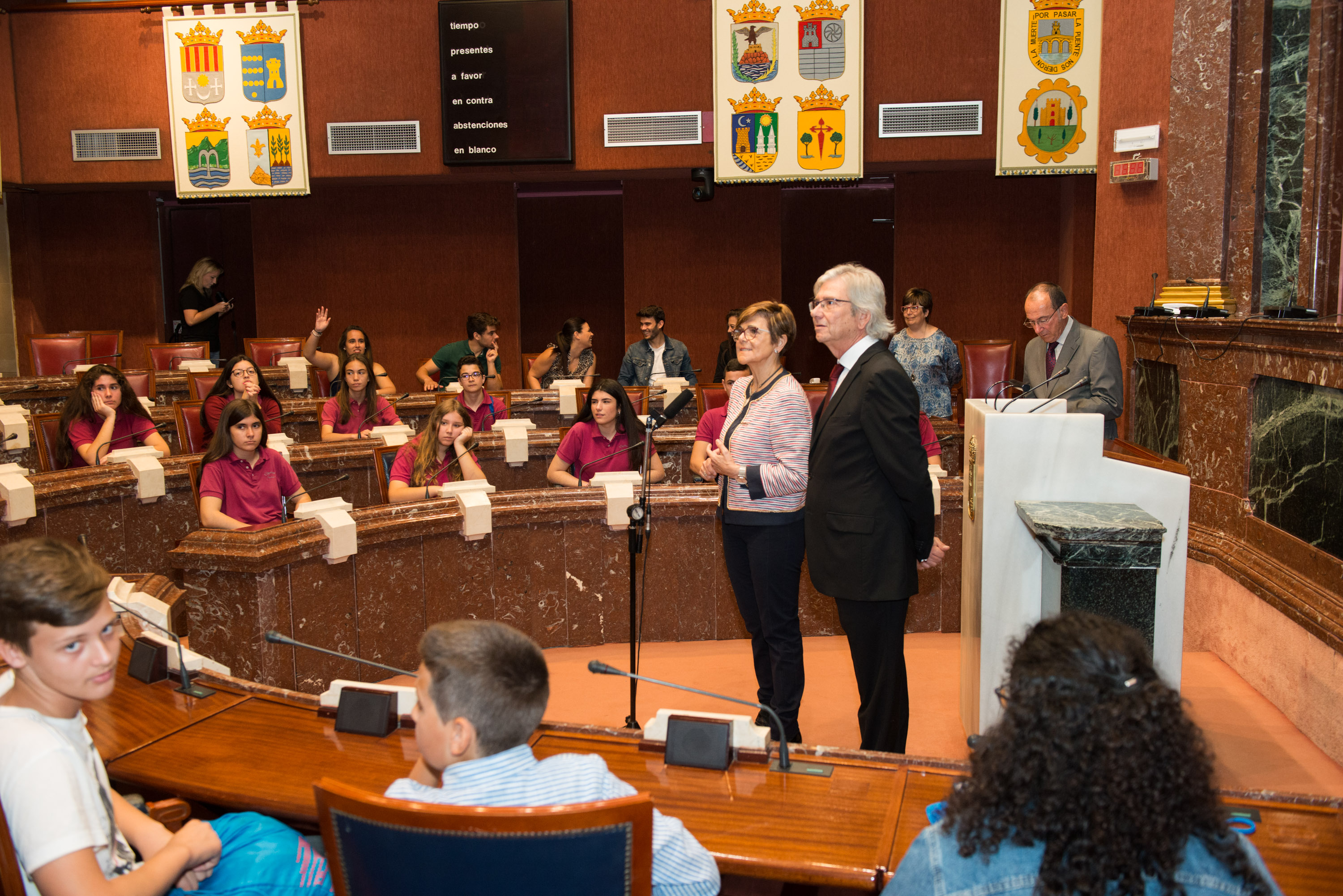 'Educando en Justicia' ha visitado hoy la Asamblea Regional de Murcia