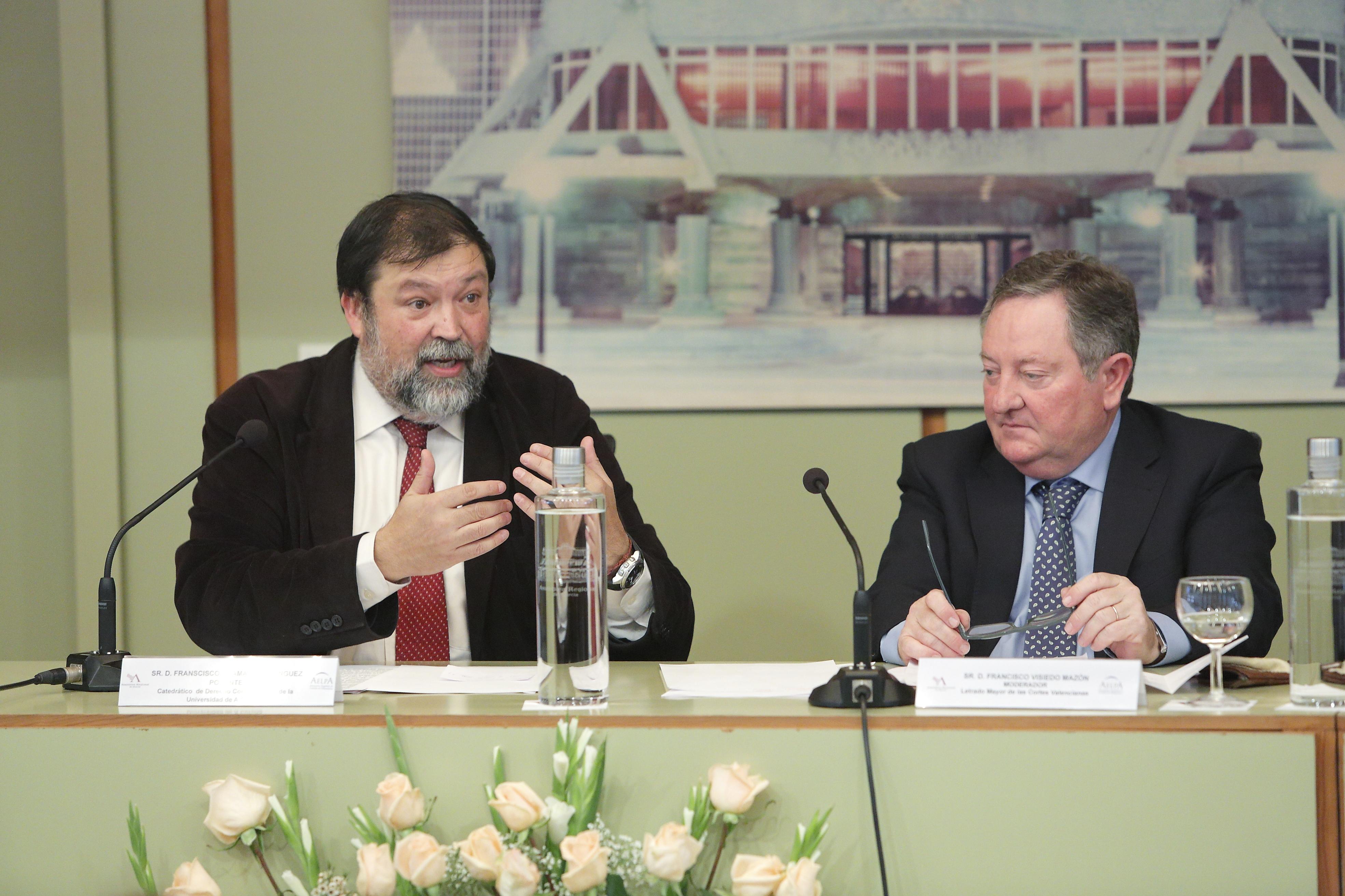 XXIV Jornadas de la Asociación Española de Letrados de Parlamentos, AELPA, en la Asamblea Regional