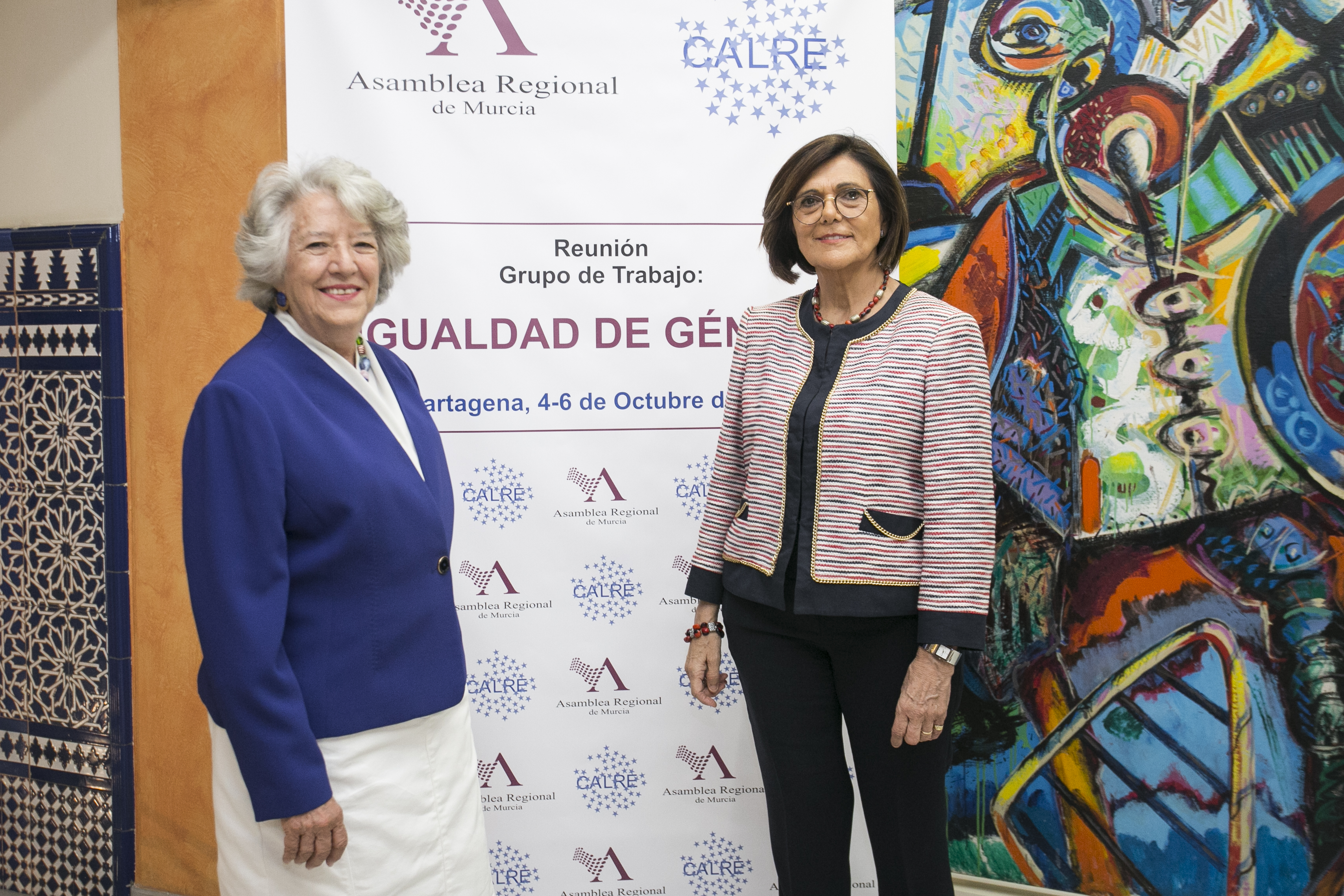La presidenta de la Asamblea Regional, Rosa Peñalver, y coordinadora del Grupo de Igualdad de Género de CALRE 2018, dará hoy la bienvenida oficial a los presidentes y presidentas de Parlamentos autonómicos que participan en la reunión de trabajo