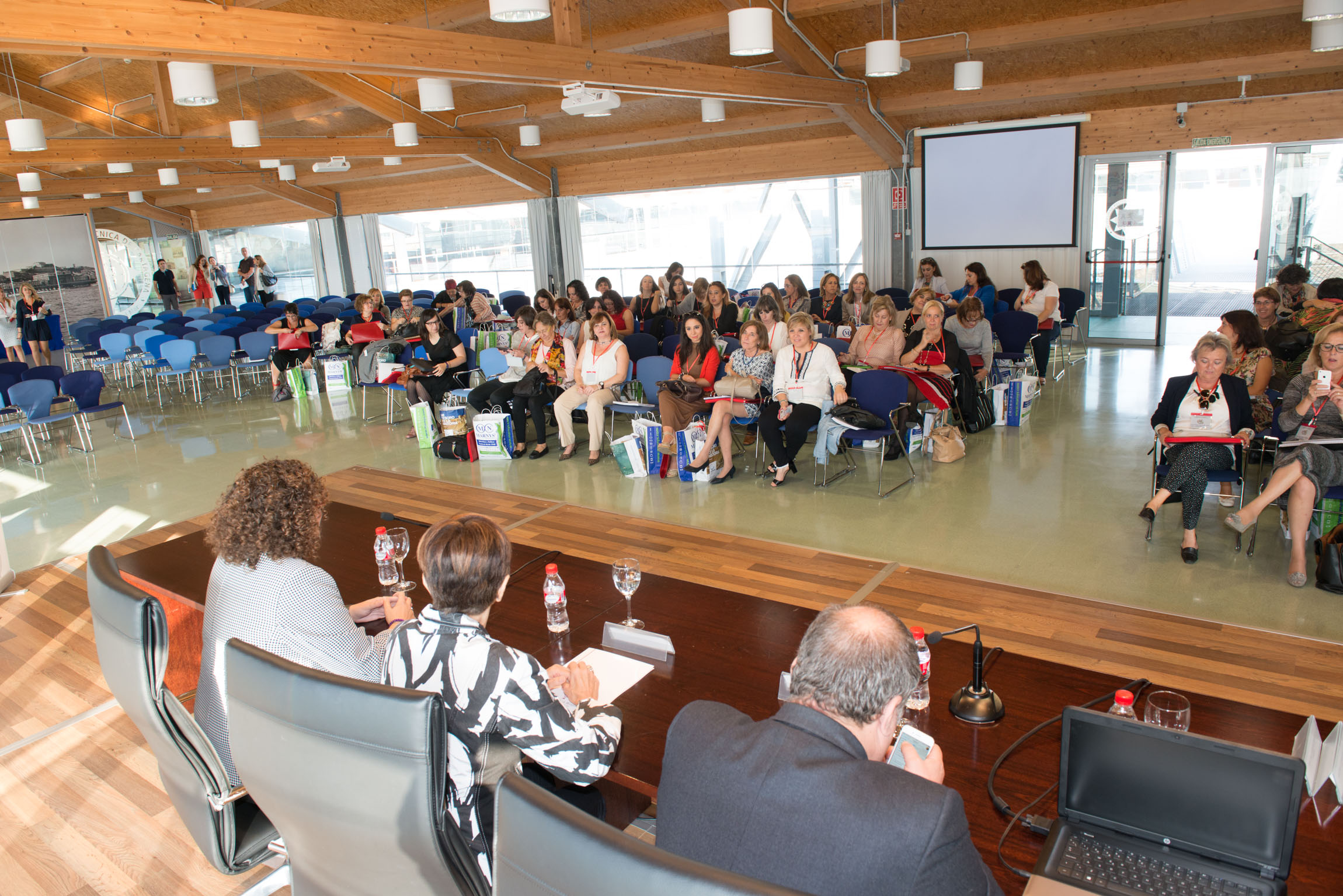 Imagen del acto inaugural del Congreso Estatal de Mujeres Abogadas.