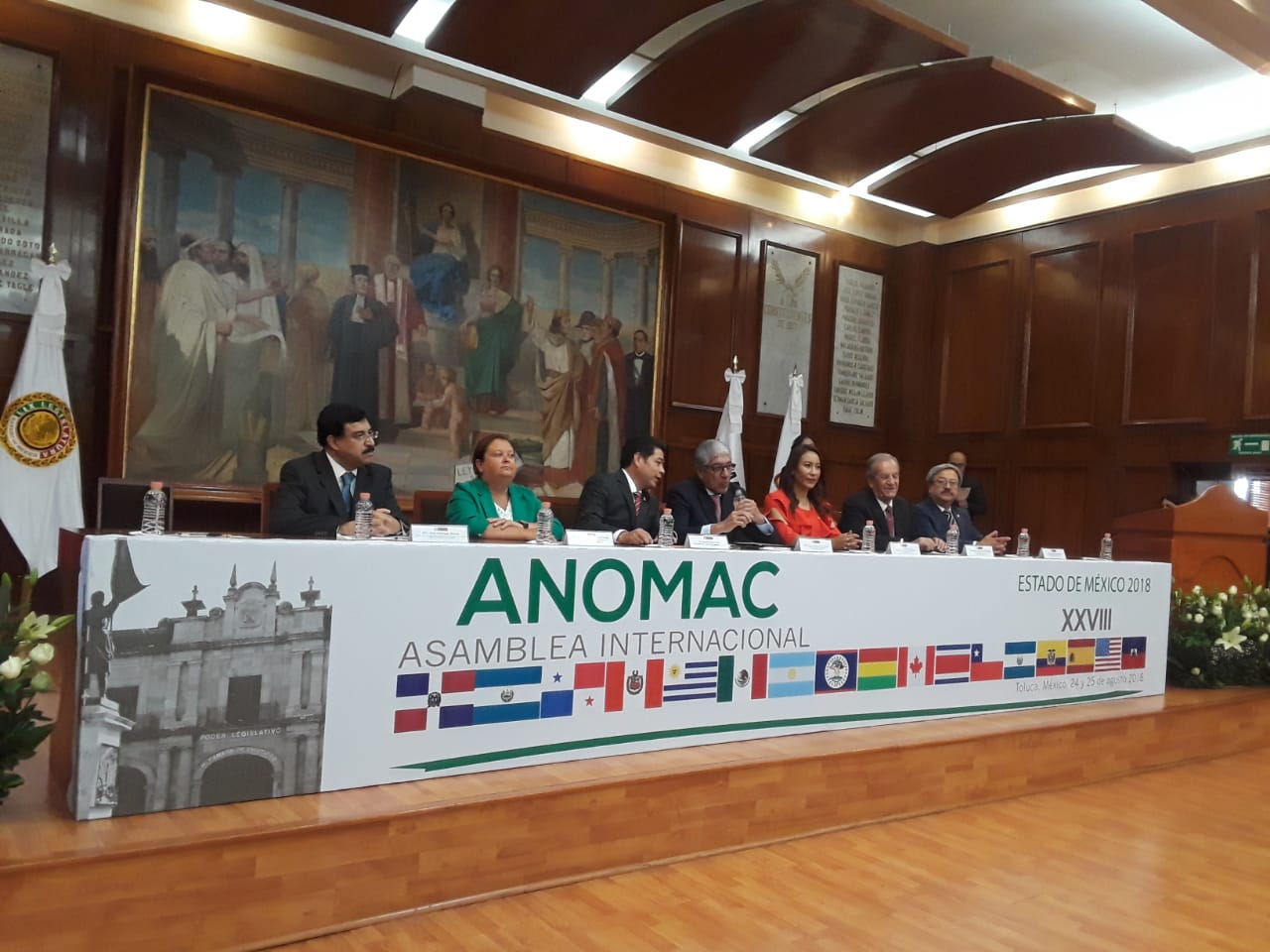 La Letrada Secretaria General de la Asamblea Regional de Murcia y presidenta de la Asociación Española de Letrados de Parlamentos, AELPA, Encarna Fernández de Simón Bermejo, participó en la XXVIII Asamblea Internacional de la Asociación Nacional de Ofici