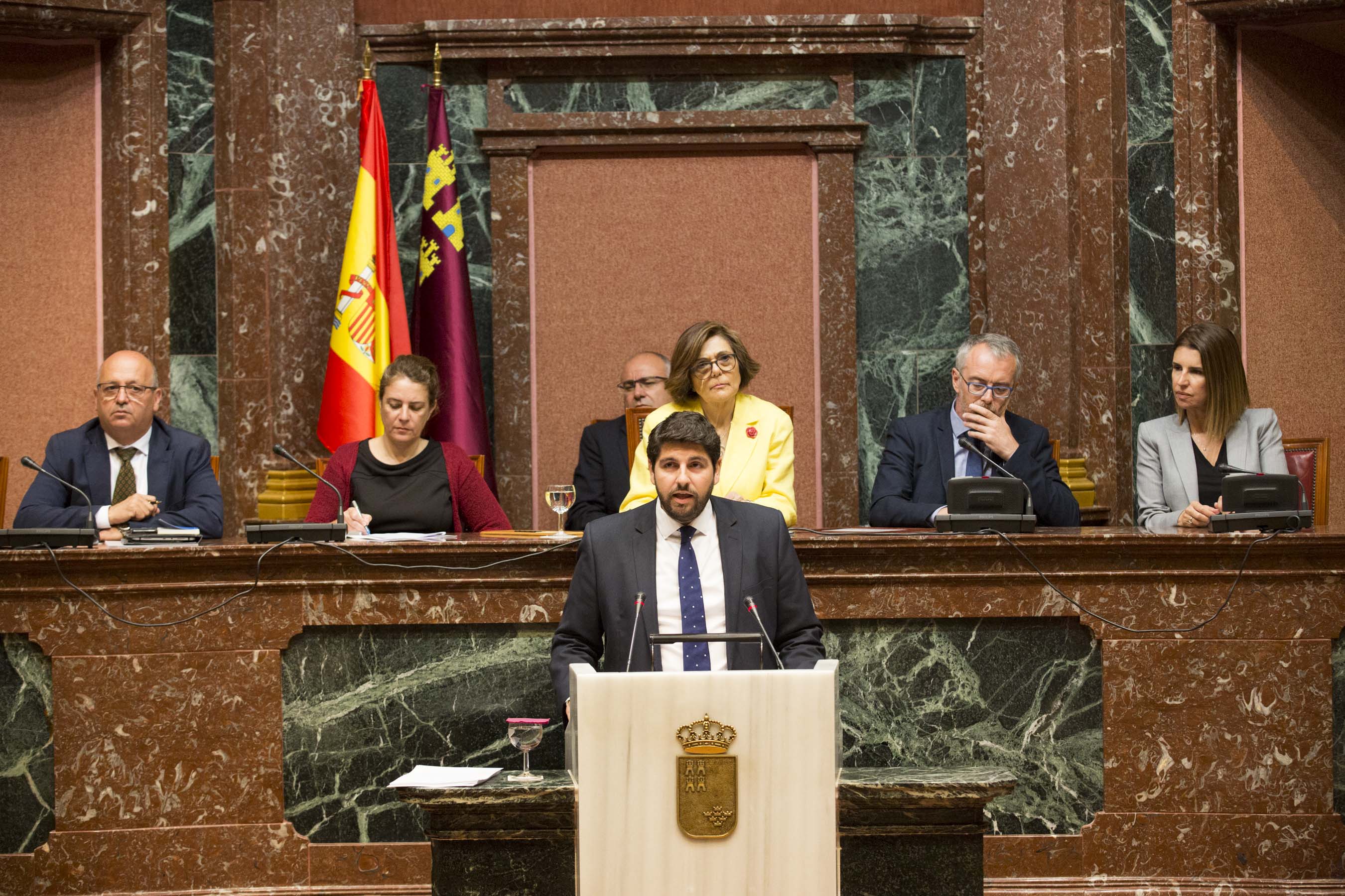 Intervención del presidente del Consejo de Gobierno, Fernando López Miras, en el Debate sobre el Estado de la Región